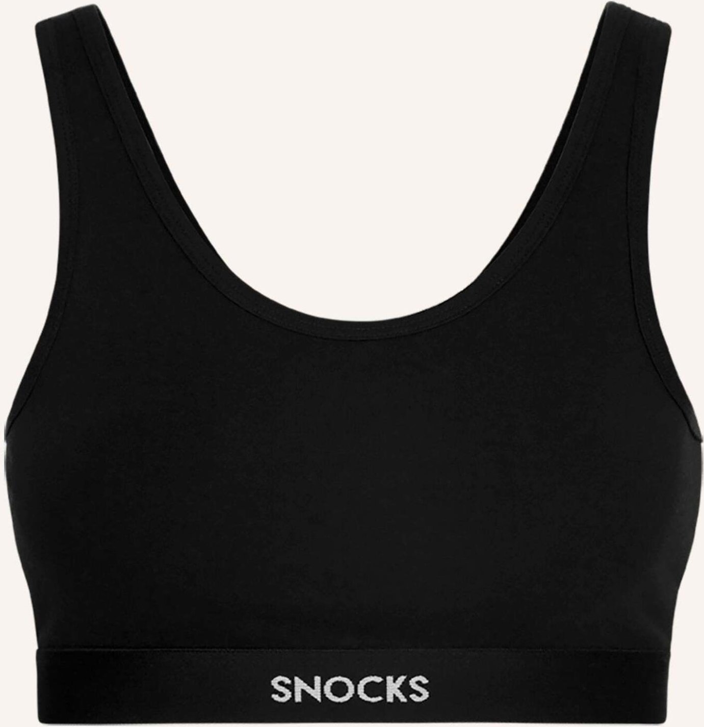 Snocks Bustier schwarz