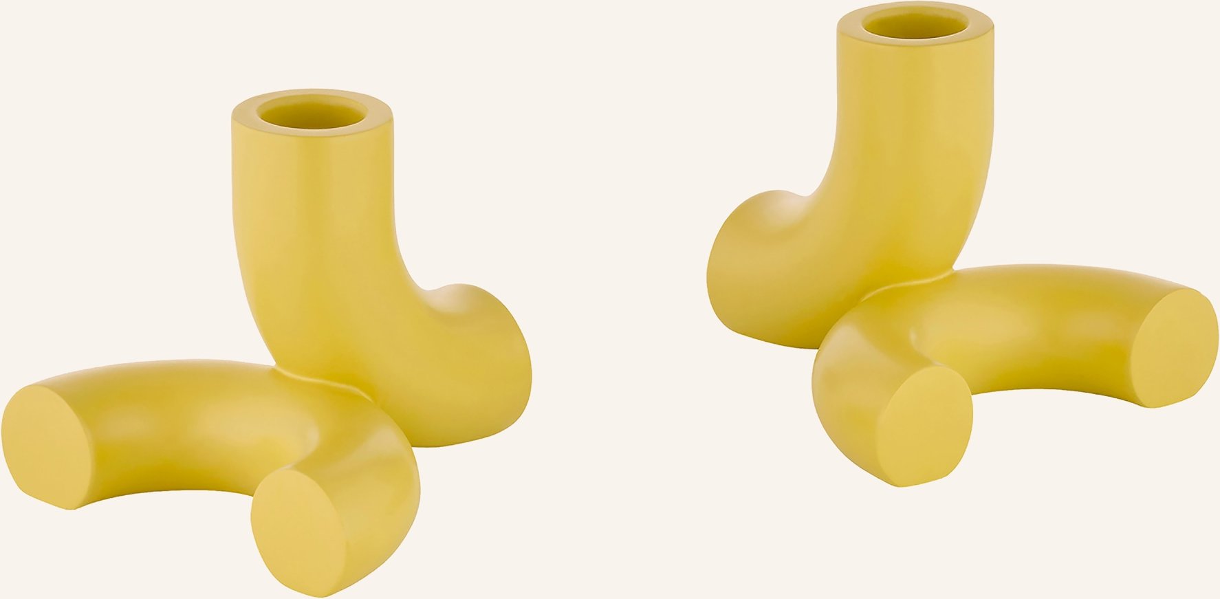 Blomus 2er-Set Kerzenhalter Doodle gold