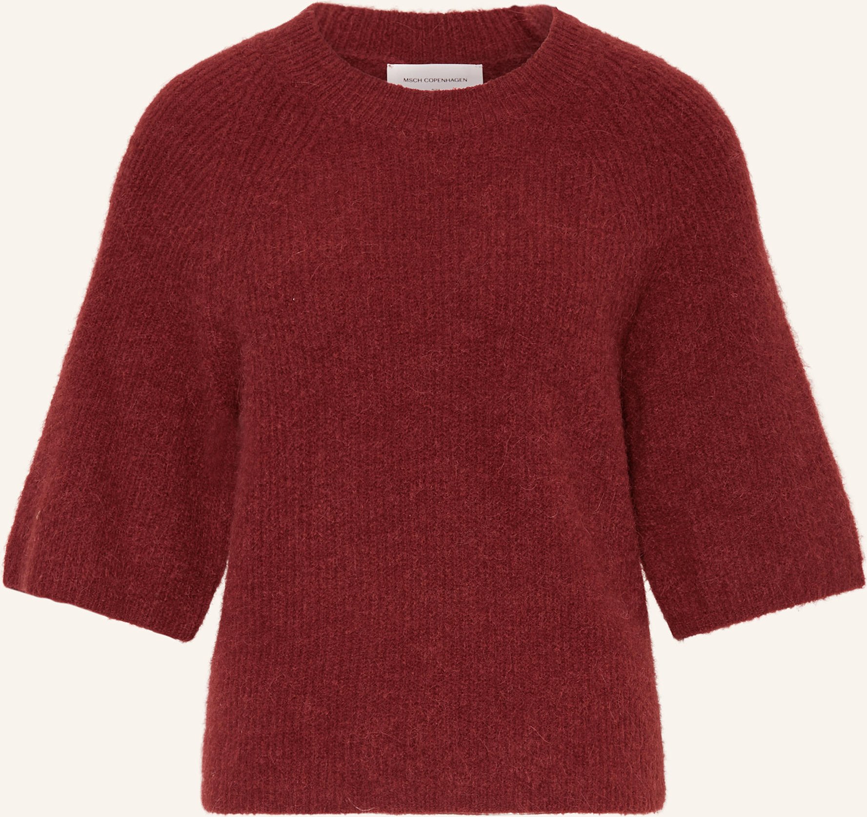 Thumbnail - Msch Copenhagen Strickshirt Mschmilania rot