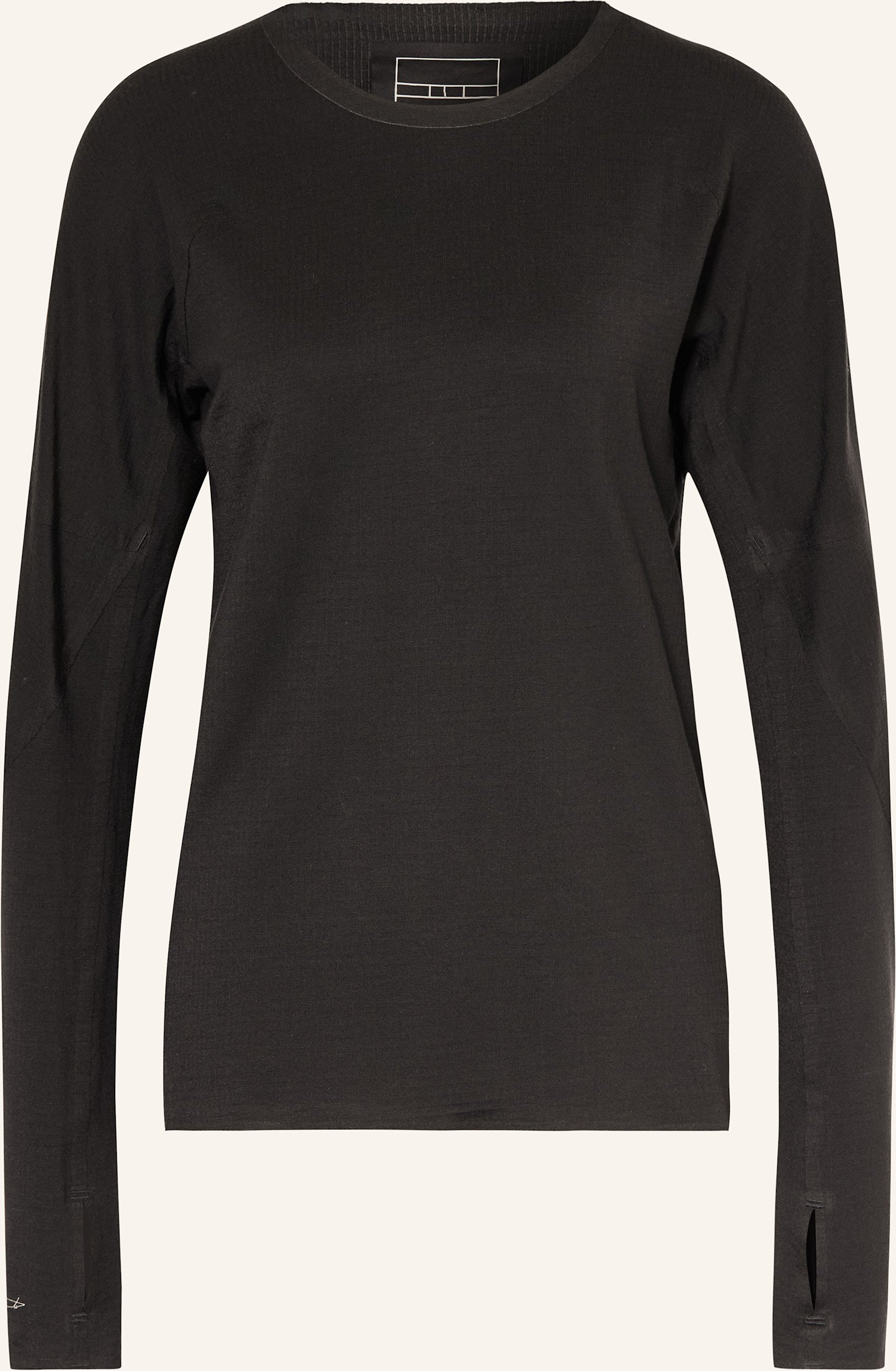 Y-3 Laufshirt schwarz