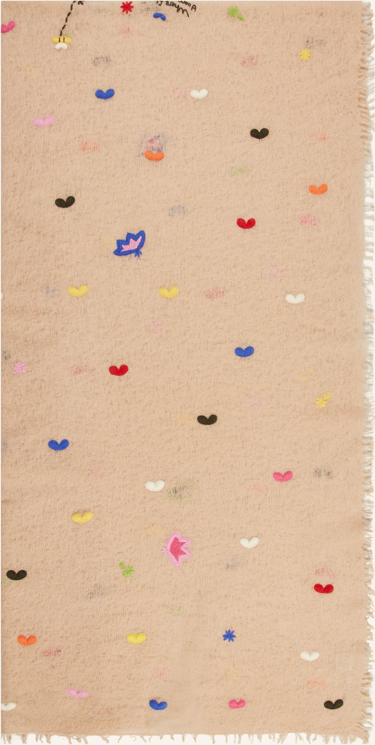 Mouleta Cashmere-Schal beige