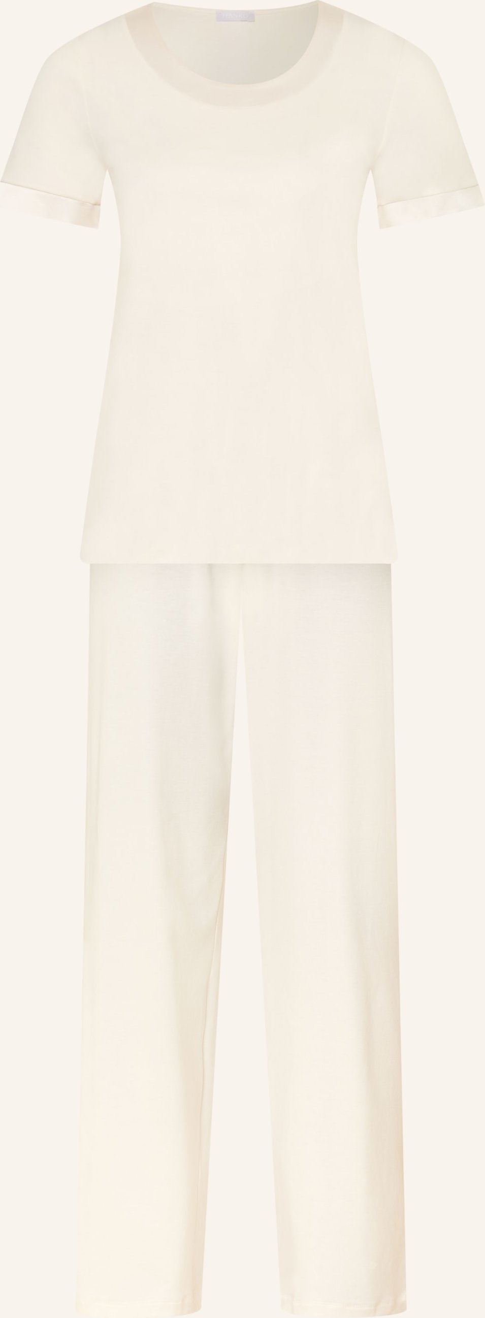 Hanro Schlafanzug Anil weiss