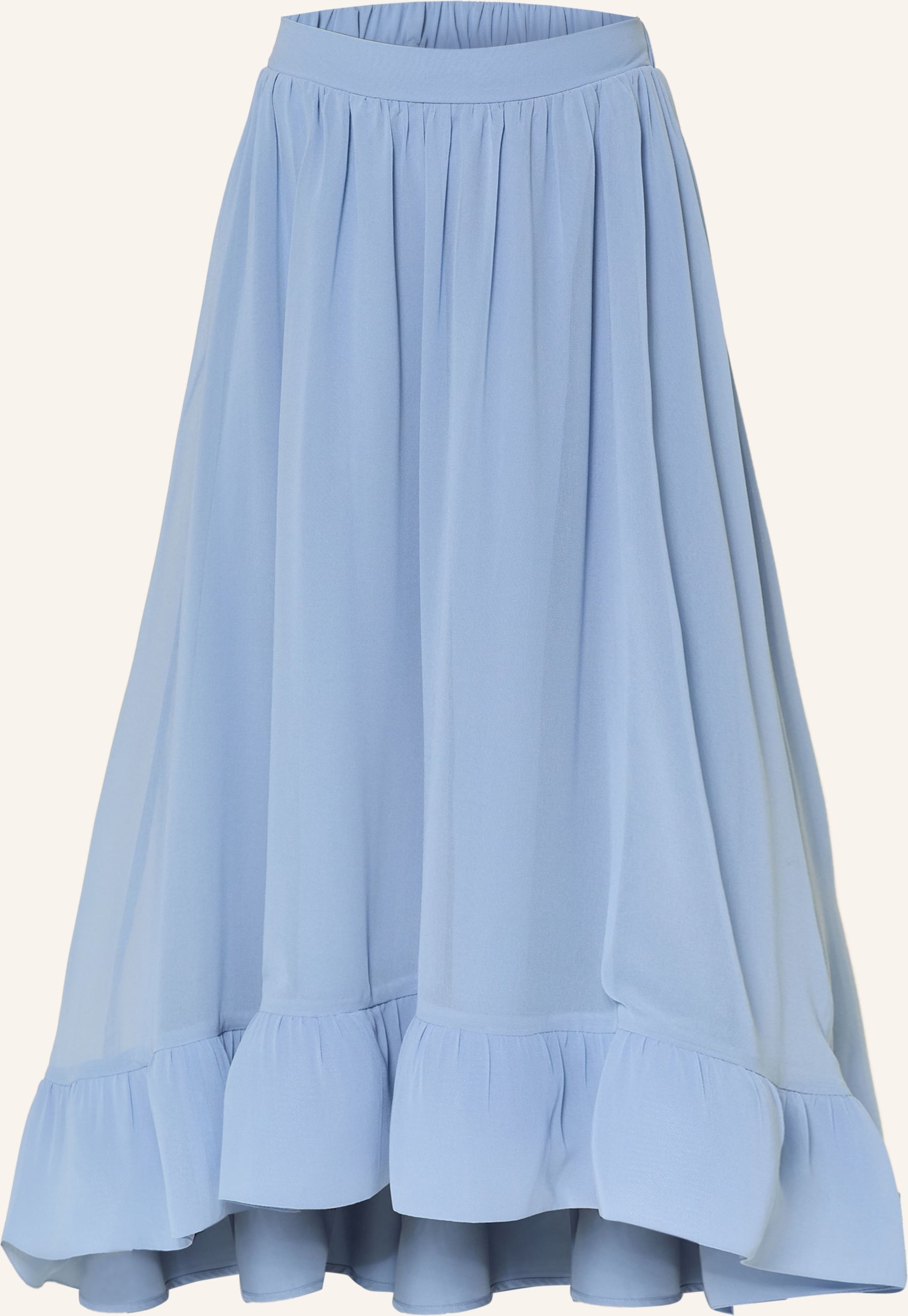 Apart Rock Mit Volants blau