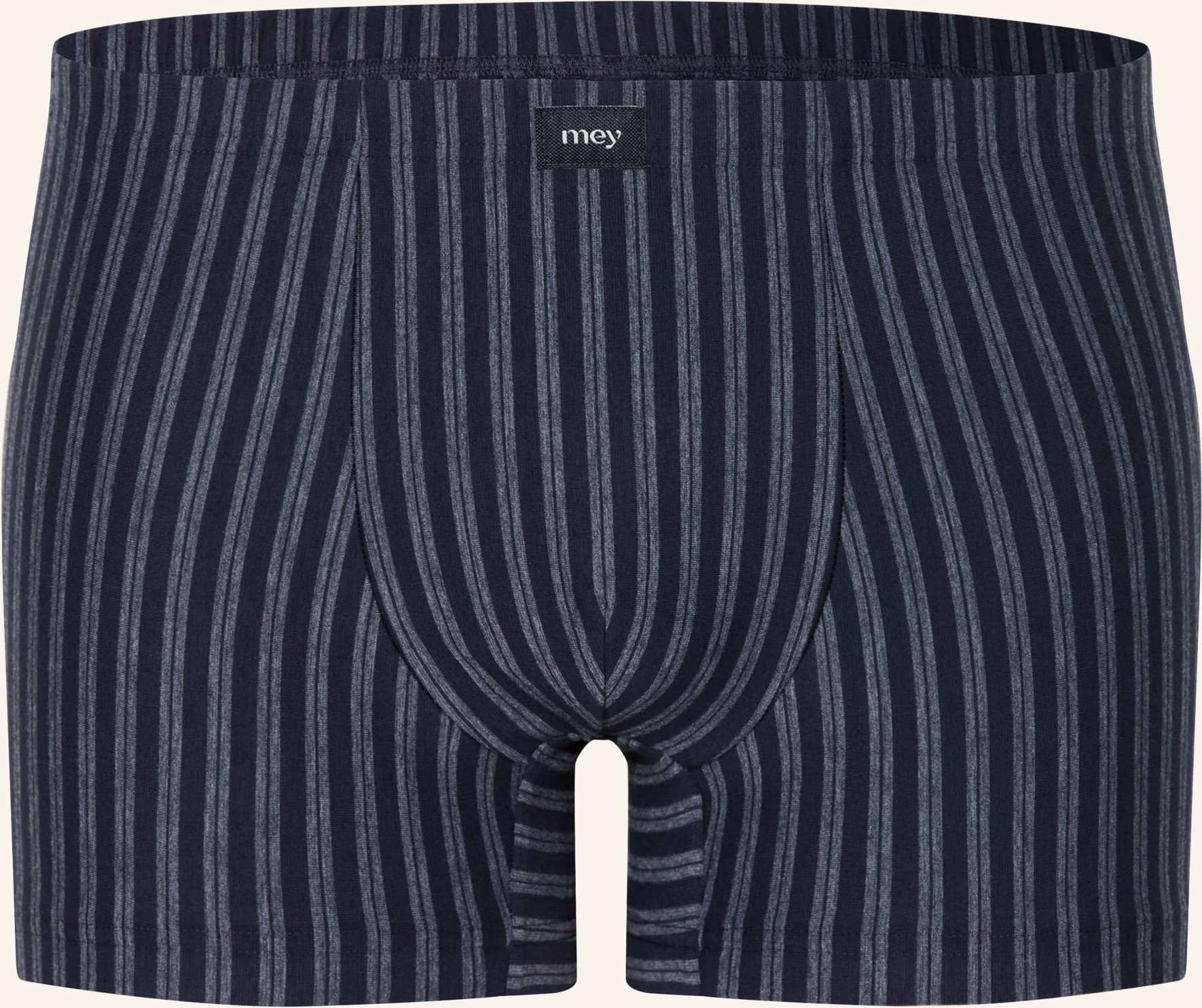Mey Boxershorts Serie Denim Stripes blau