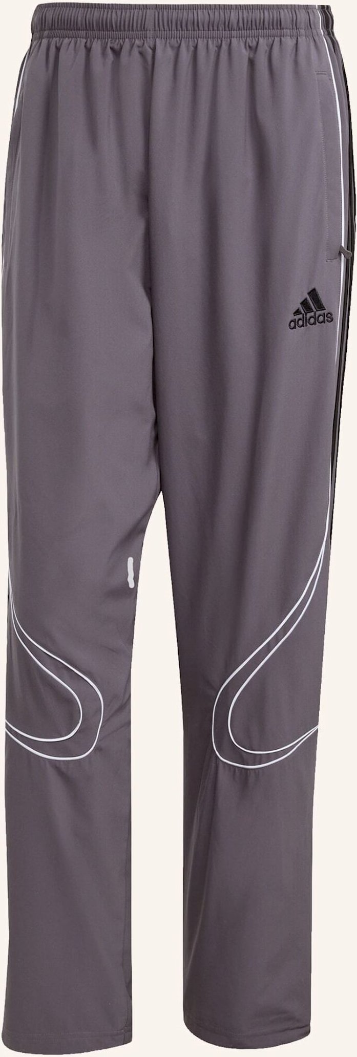 Thumbnail - Adidas Originals Teamgeist Adicolor Trainingshose grau
