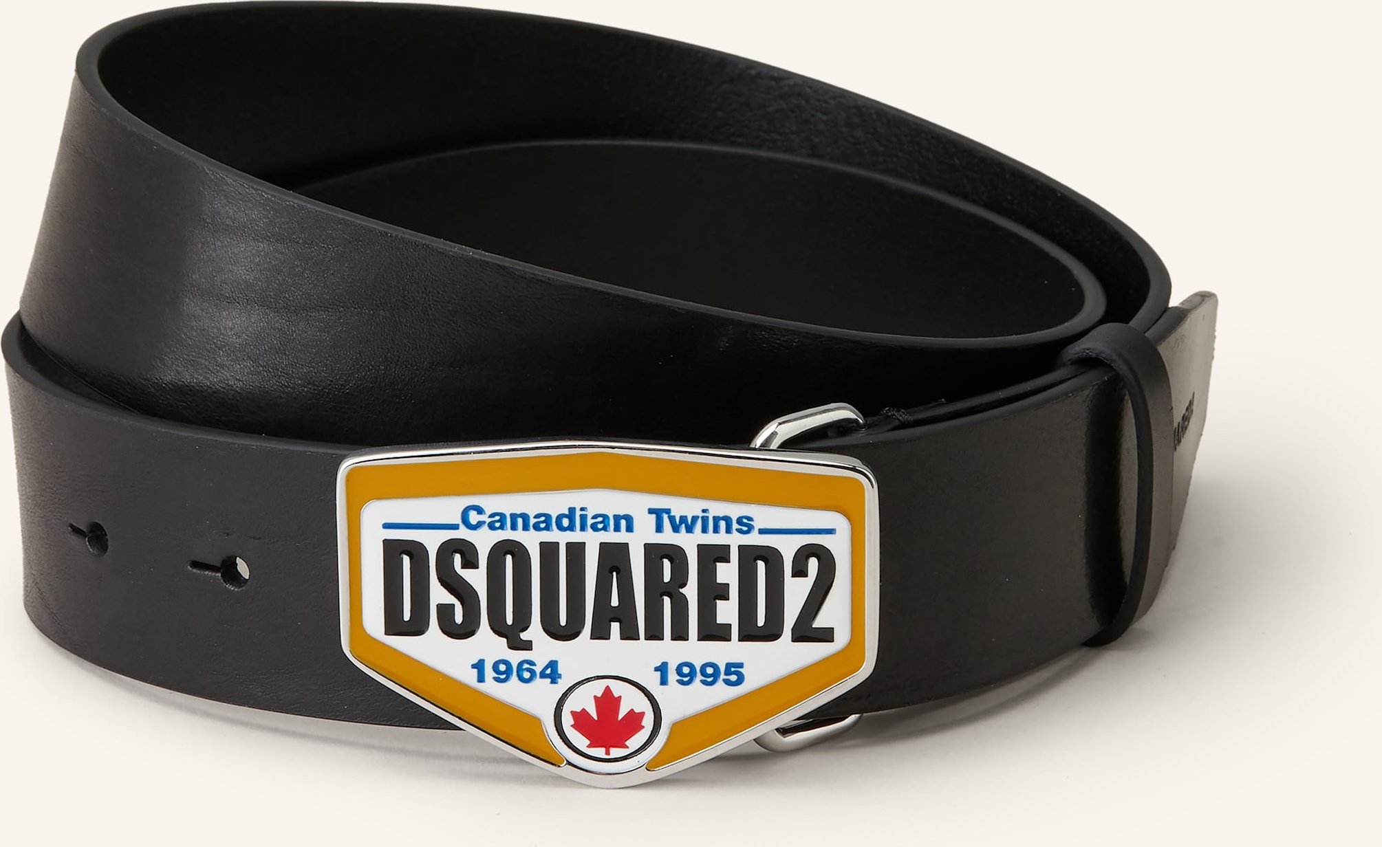 dsquared2 Ledergürtel schwarz