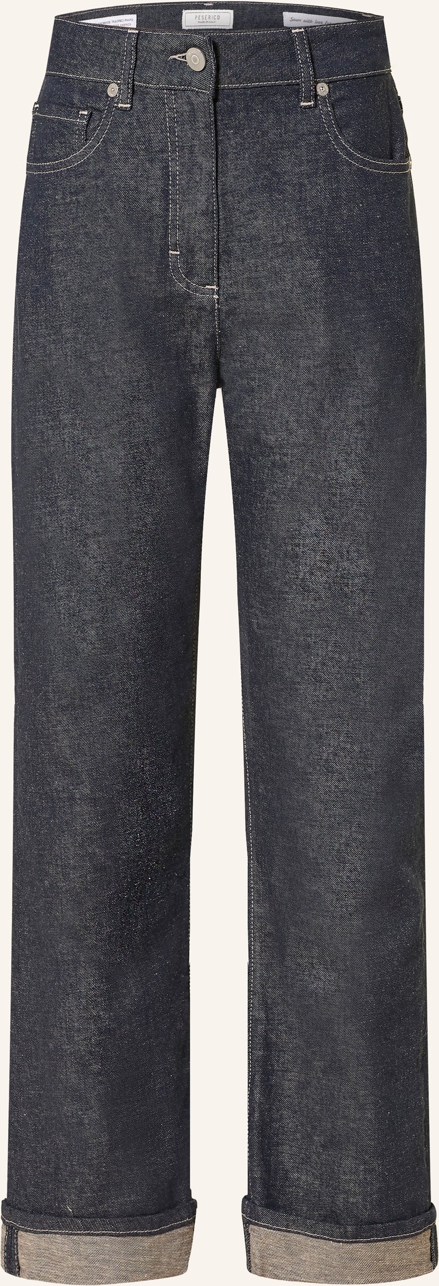 Peserico Straight Jeans blau