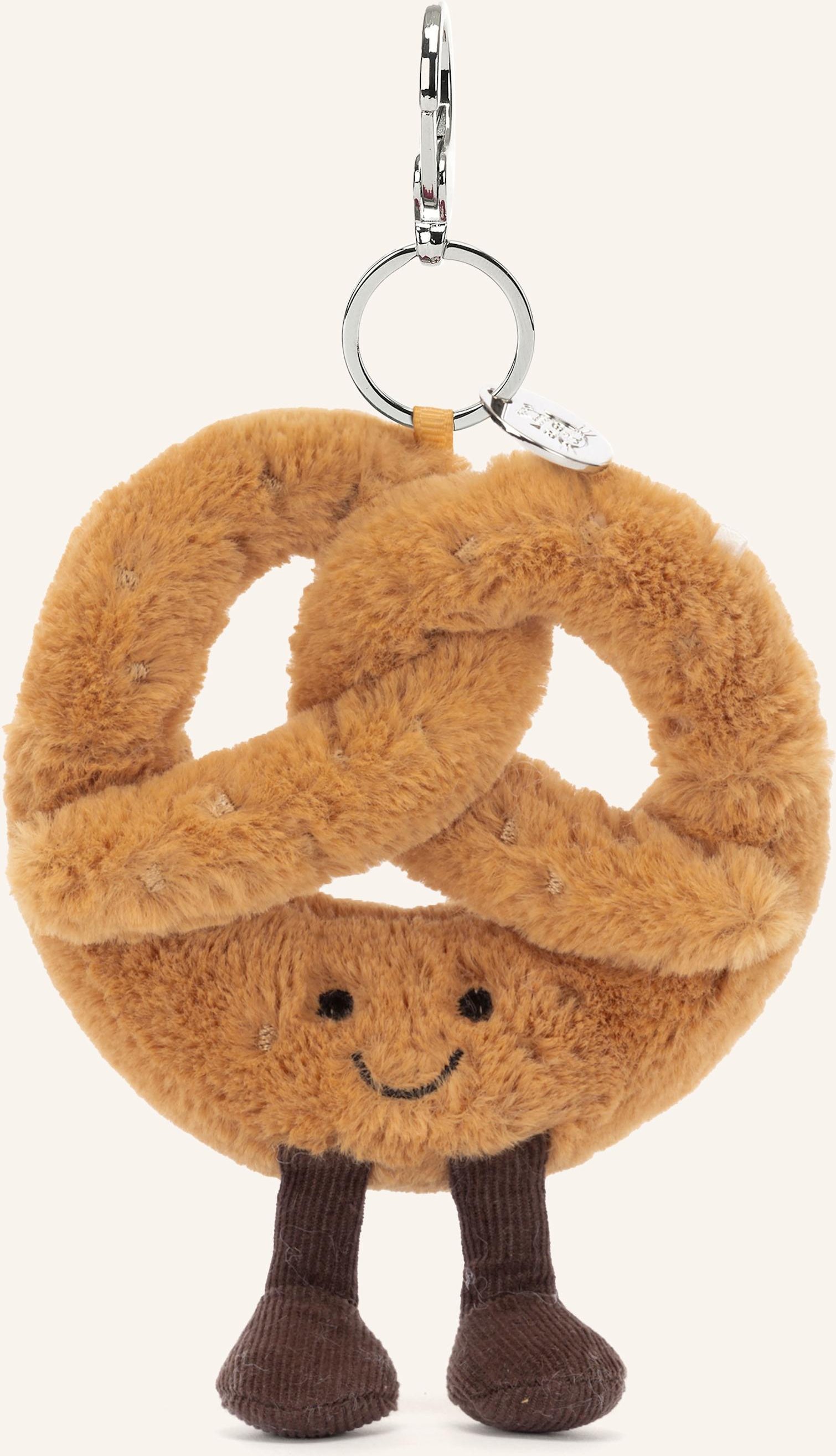 Jellycat Schlüssel- Und Taschenanhänger Amuseables Pretzel braun