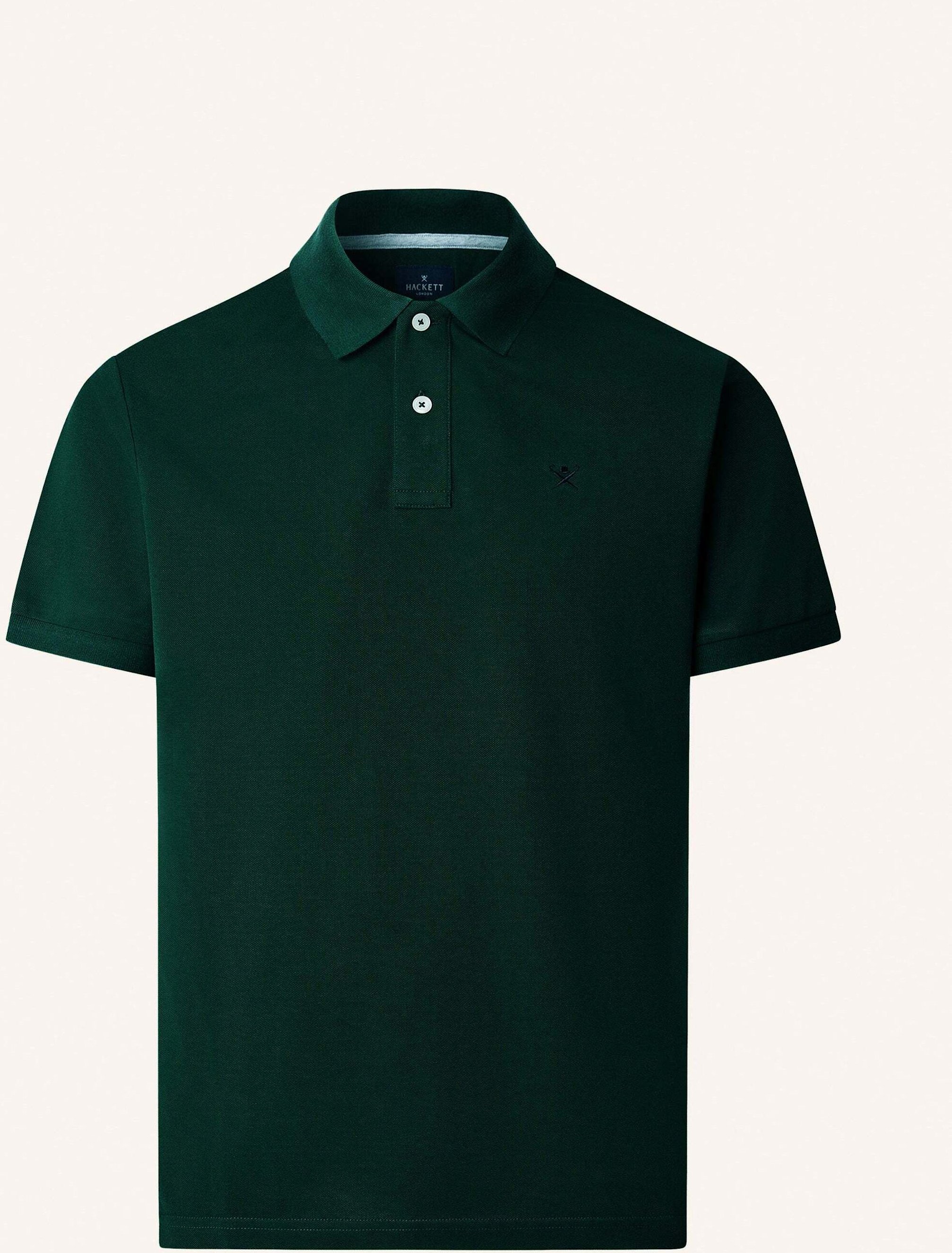 Hackett London Poloshirt Slim Fit Logo gruen