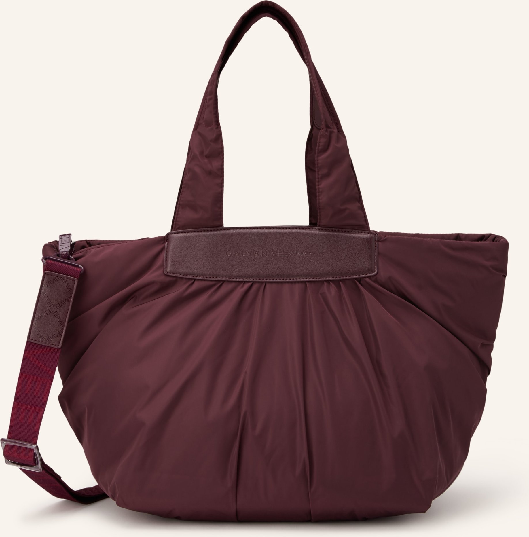 Vee Collective Shopper Caba Tote Mit Pouch rot