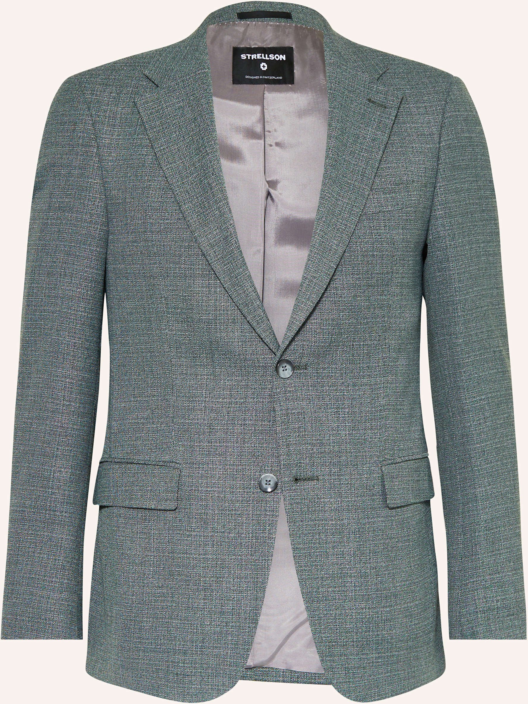 Thumbnail - Strellson Anzugsakko Alzer Slim Fit gruen