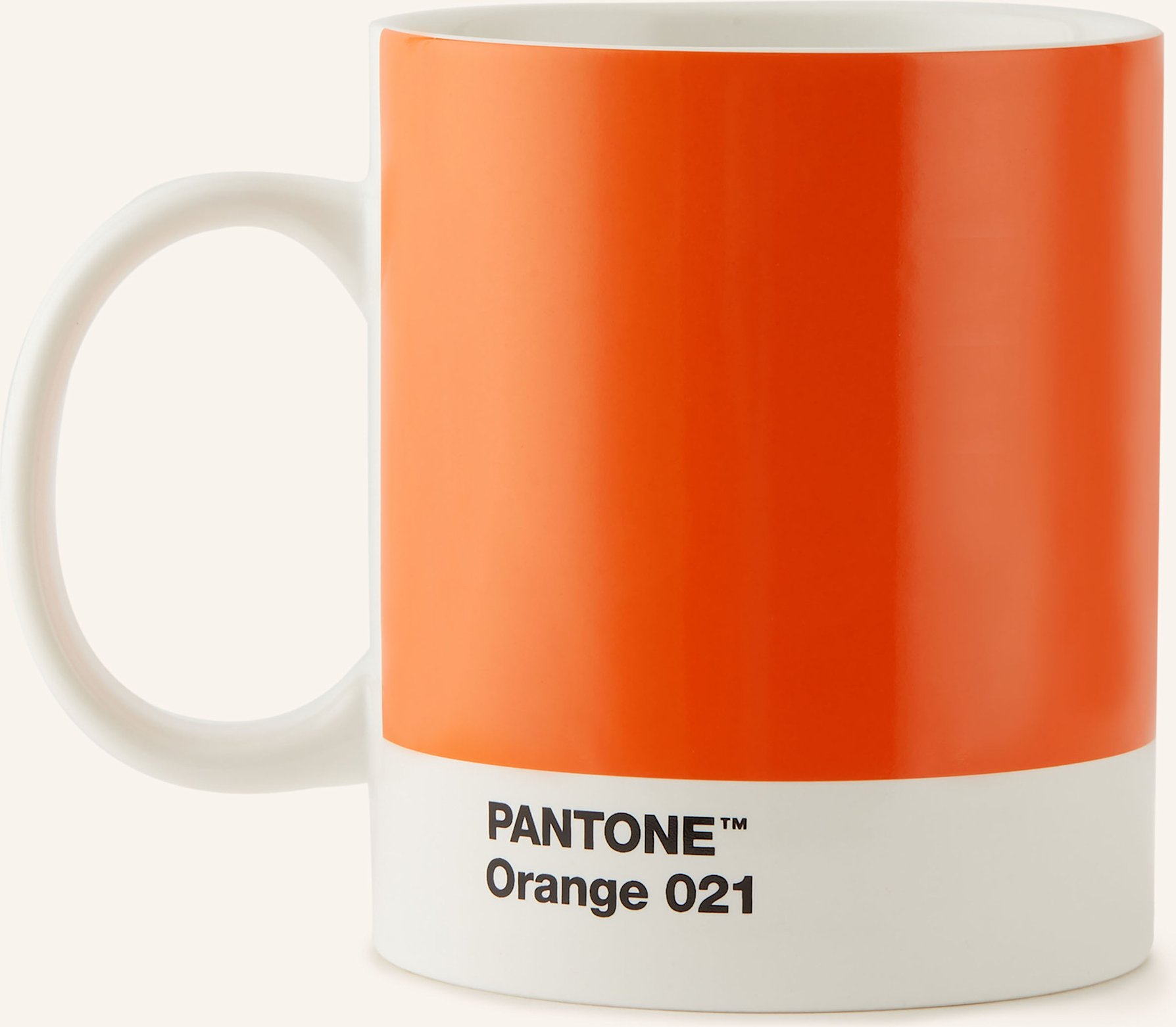 Pantone Henkelbecher orange