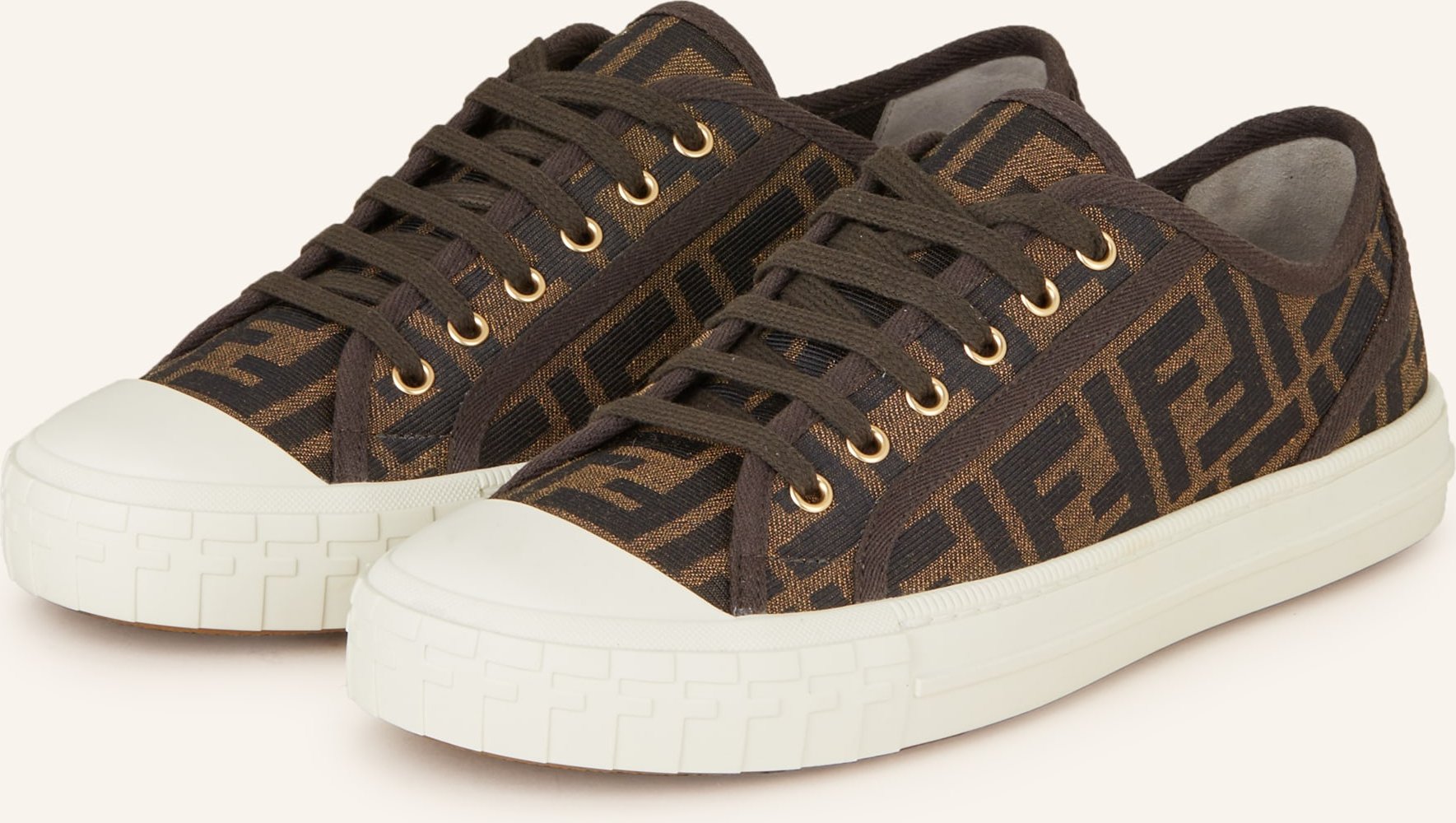 Fendi Sneaker Domino braun