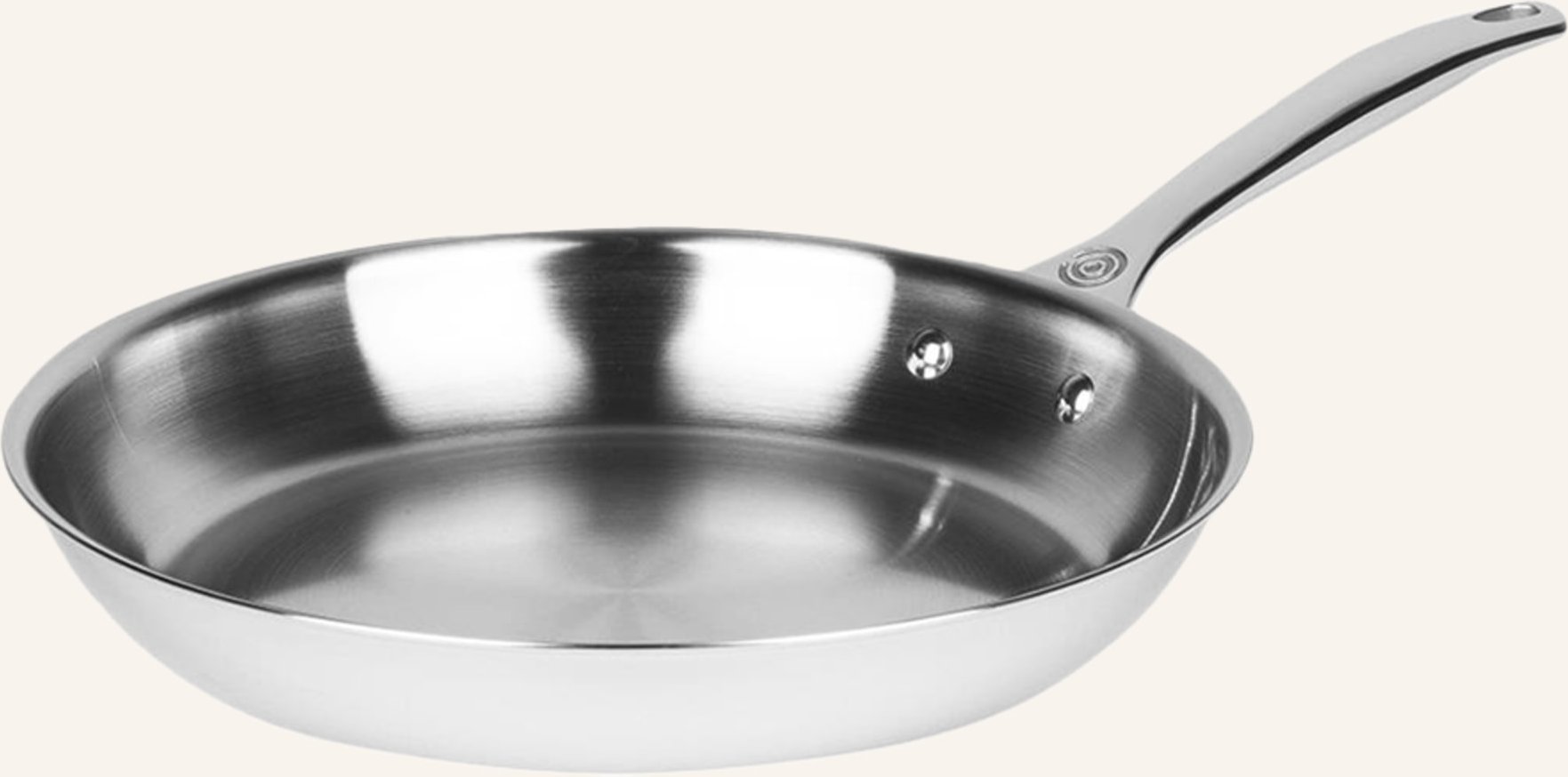 Thumbnail - Le Creuset Pfanne 3-Ply Plus silber