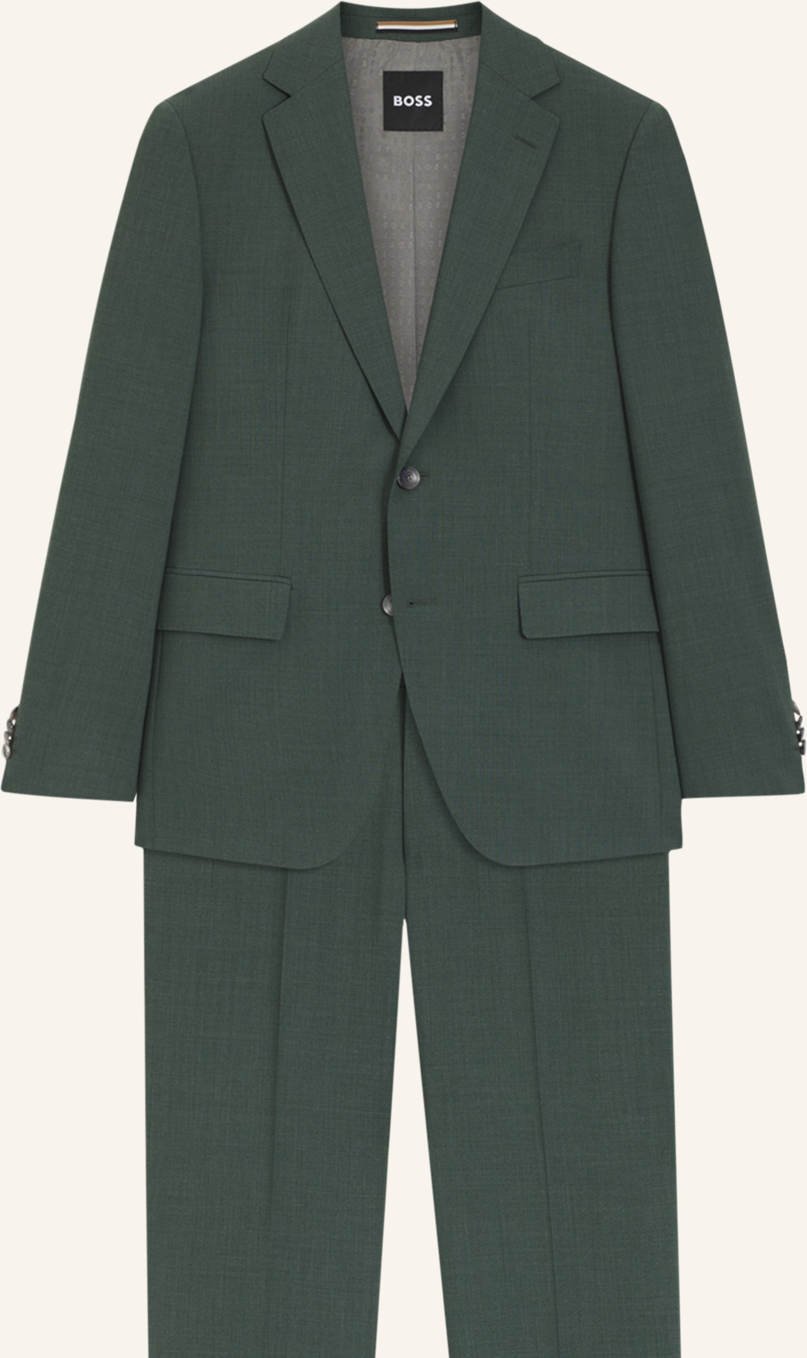 Boss Business Anzug H-Jeckson-2pcs-253 Regular Fit gruen