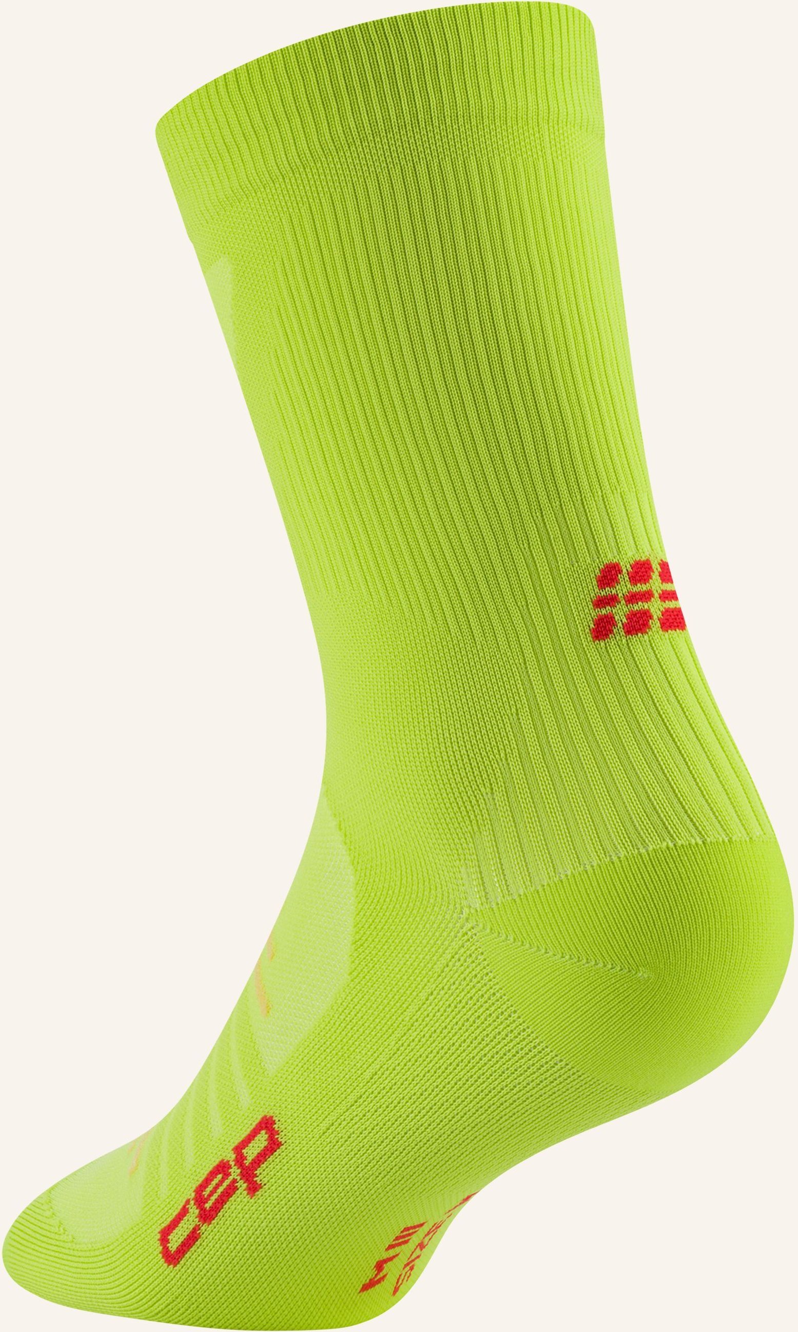 Cep Cep Cep Pro Run Ultralight Socks, Mid Cut, Women gruen