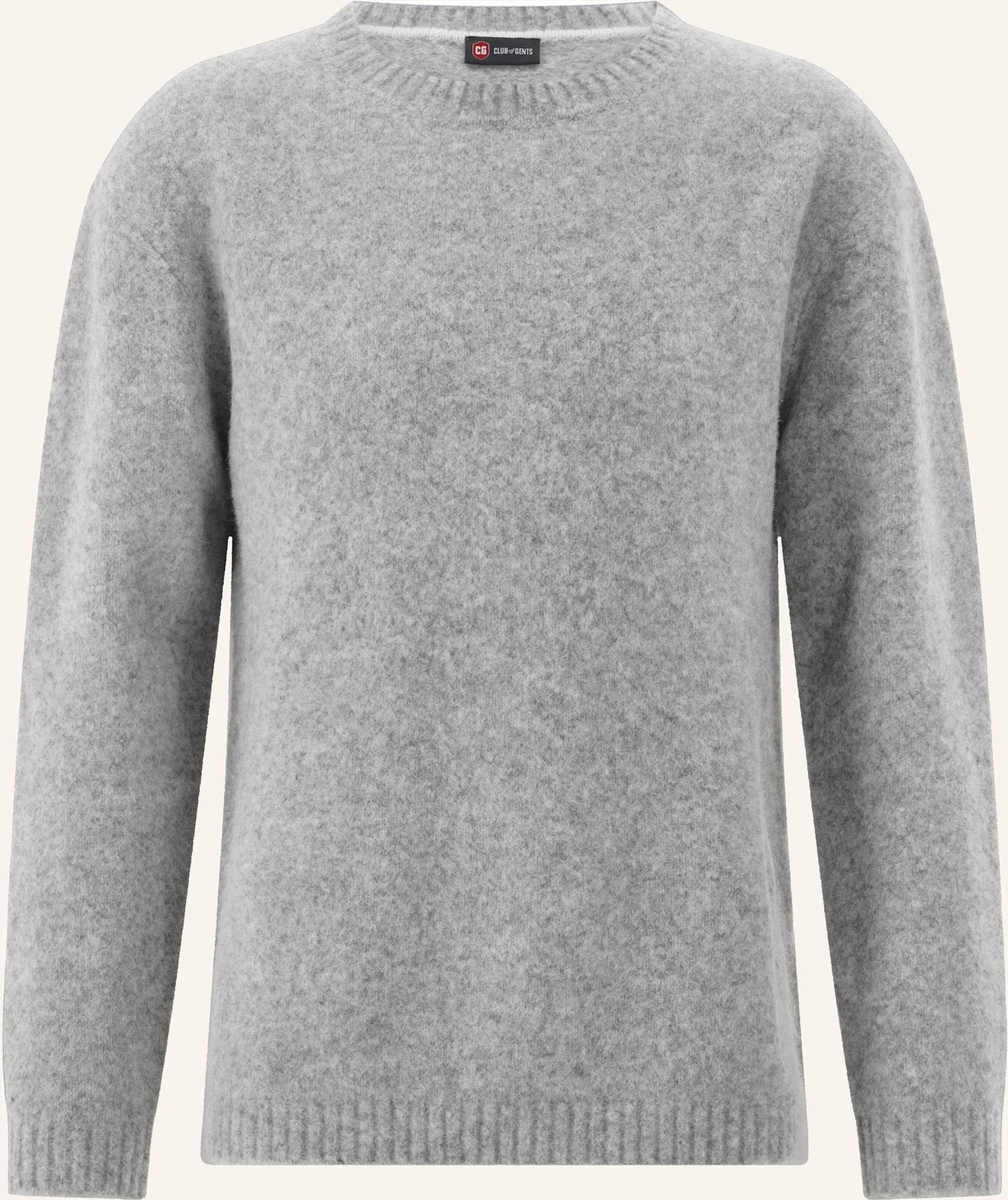 Cg - Club Of Gents Strick Cg Bennie Slim Fit grau