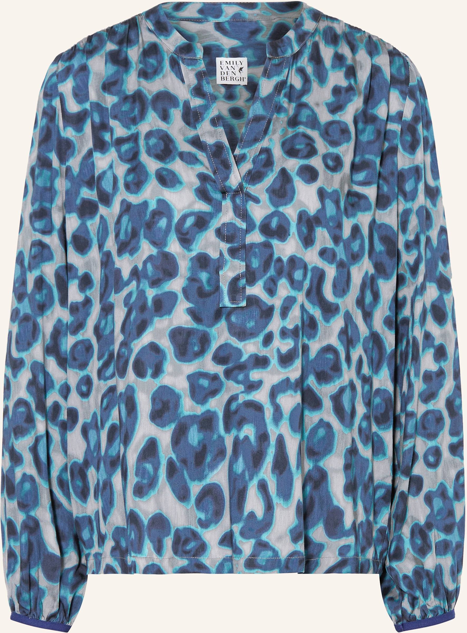 Emily Van Den Bergh Blusenshirt blau