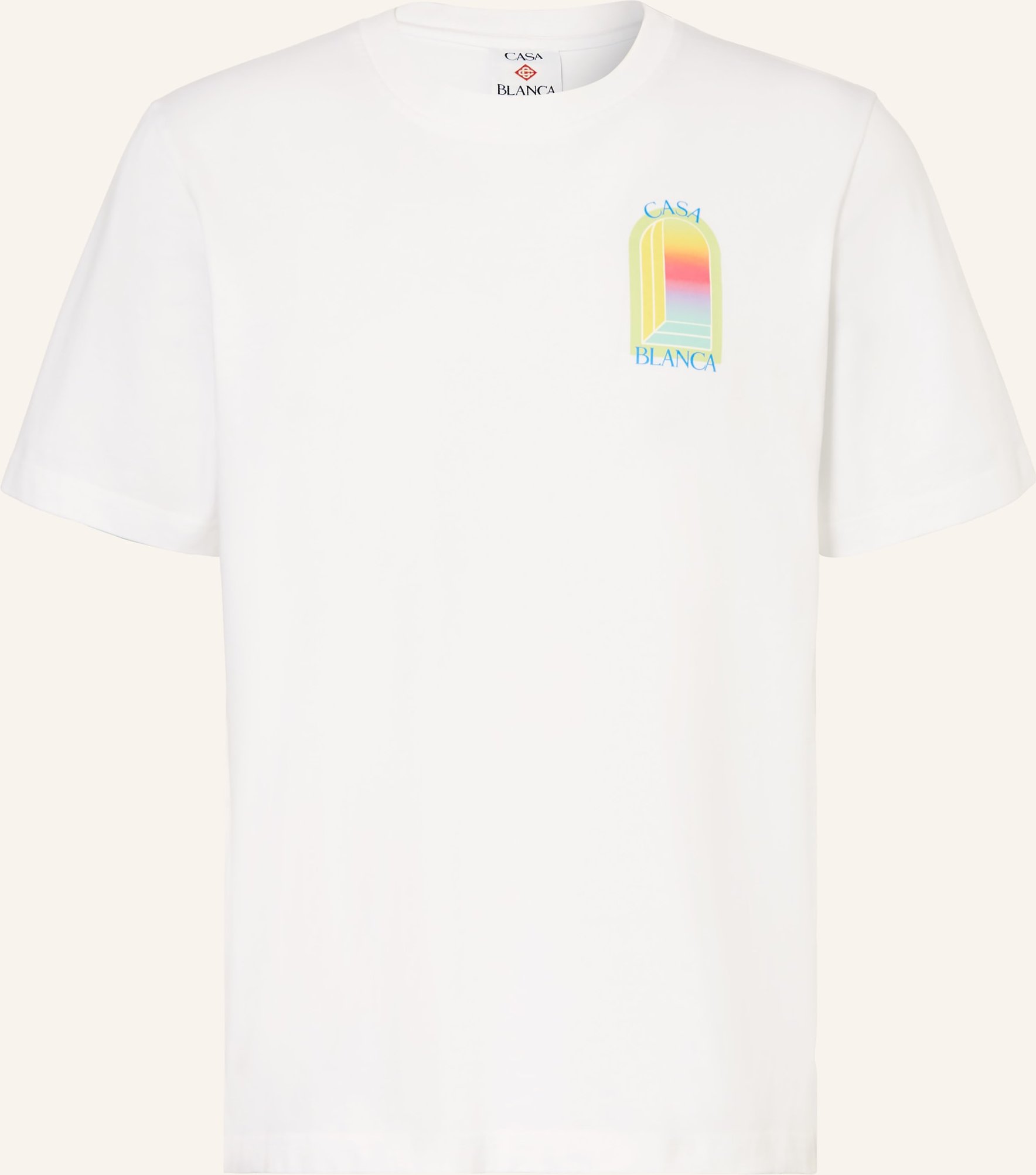 Casablanca T-Shirt L'arche weiss