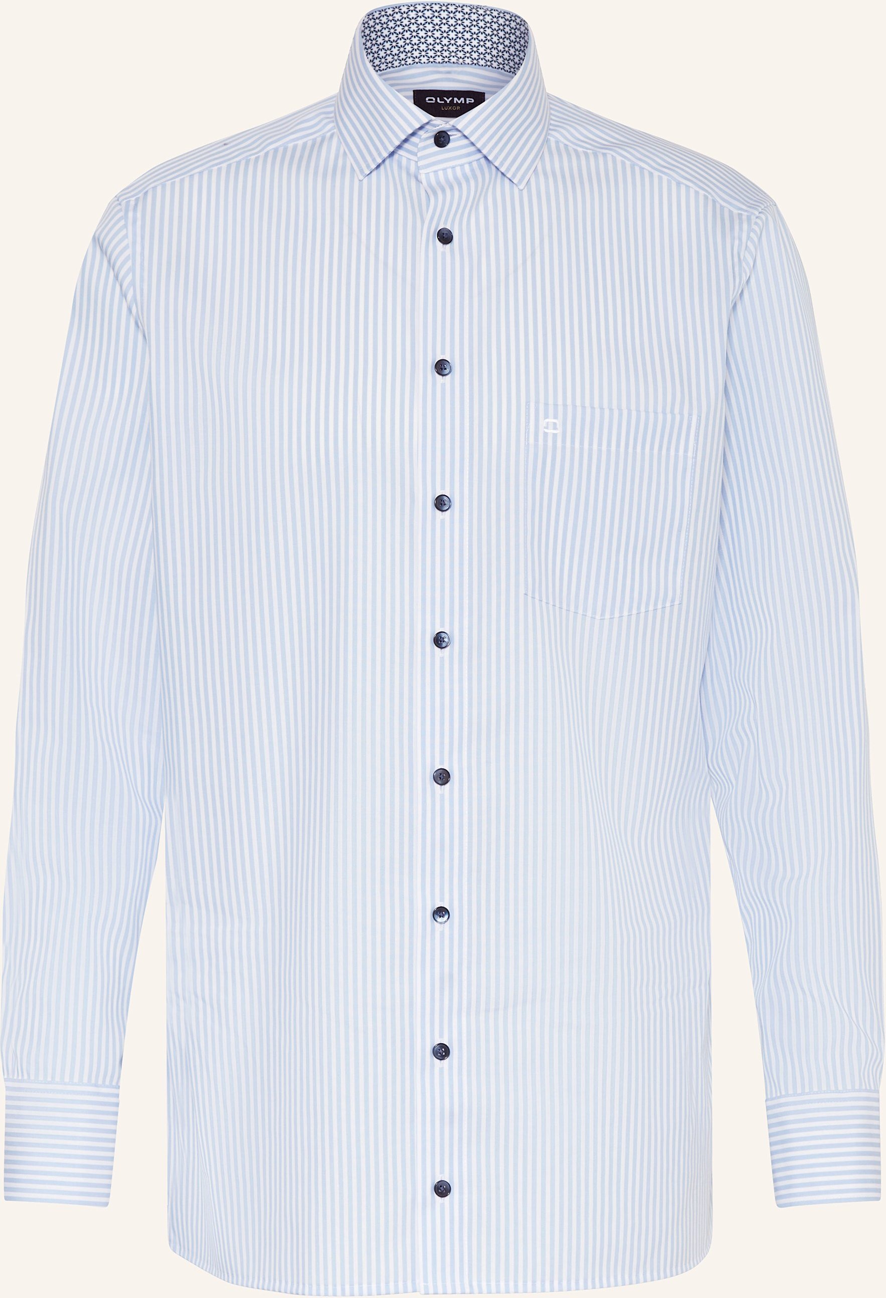 Olymp Hemd Level Five Modern Fit blau