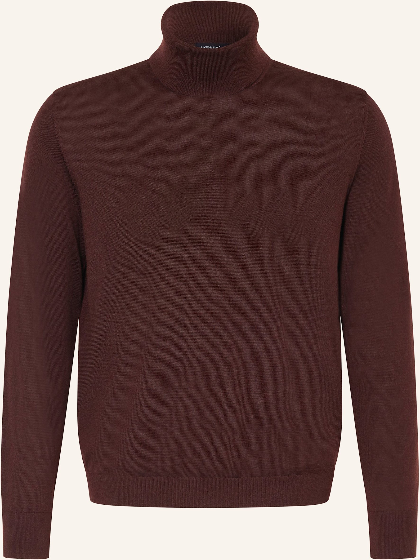 Strokesman's Rollkragenpullover braun