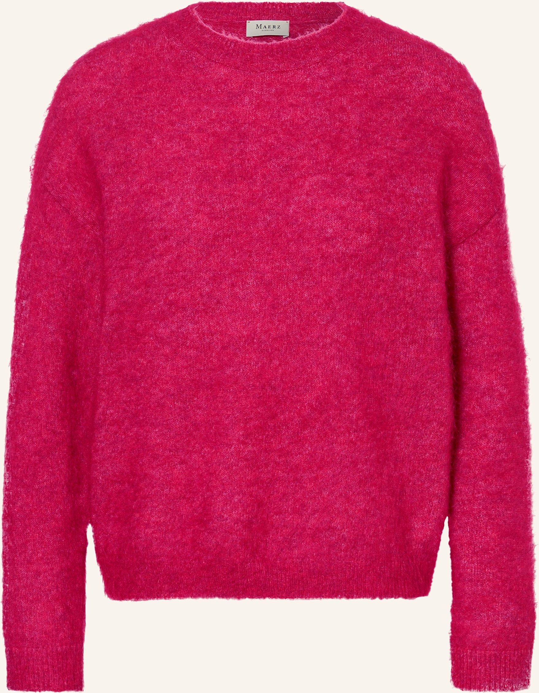 Maerz Muenchen Pullover Mit Mohair rot