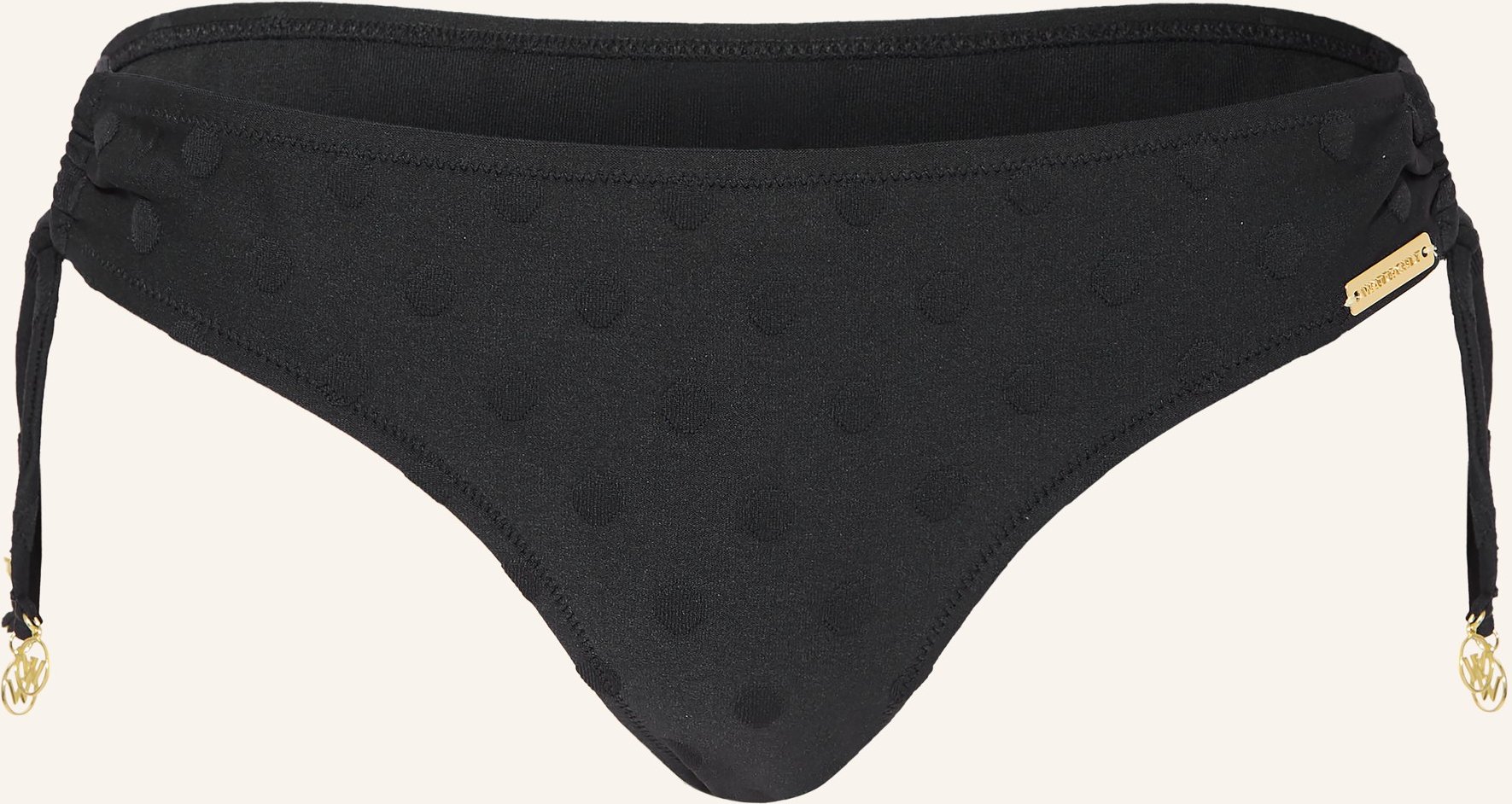 Watercult Basic-Bikini-Hose Modern Dots schwarz