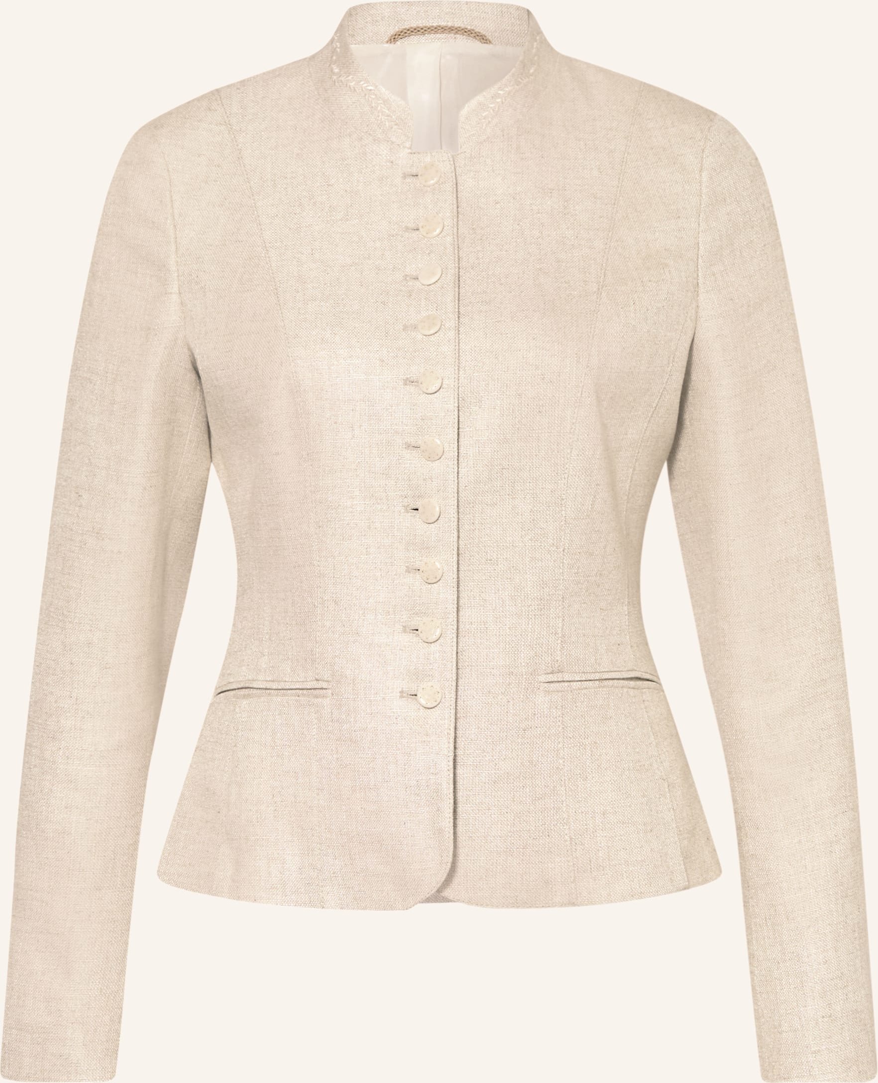 Grasegger Janker Juliette Mit Leinen beige