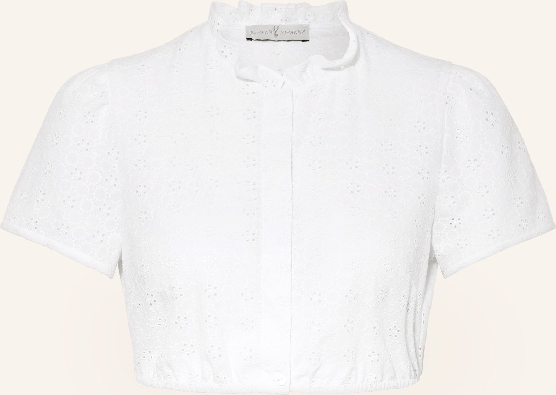 Johann & Johanna Dirndlbluse weiss