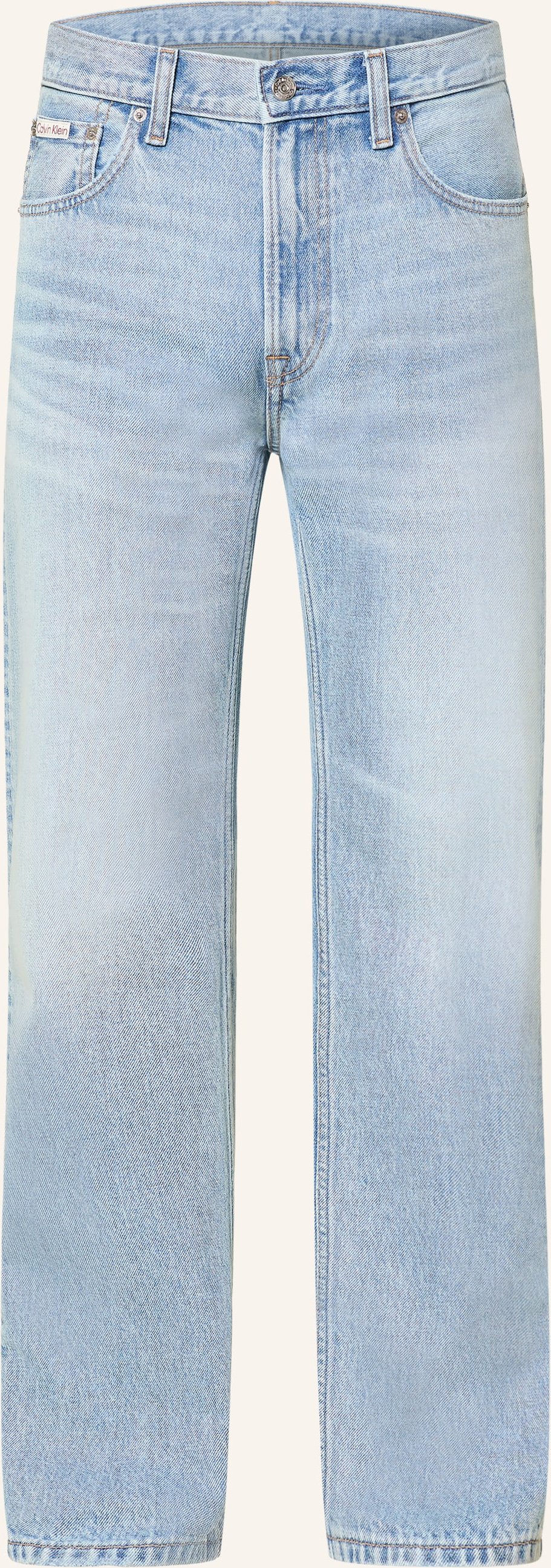 Calvin Klein Jeans Jeans Signature 90s Straight Relaxed Fit blau