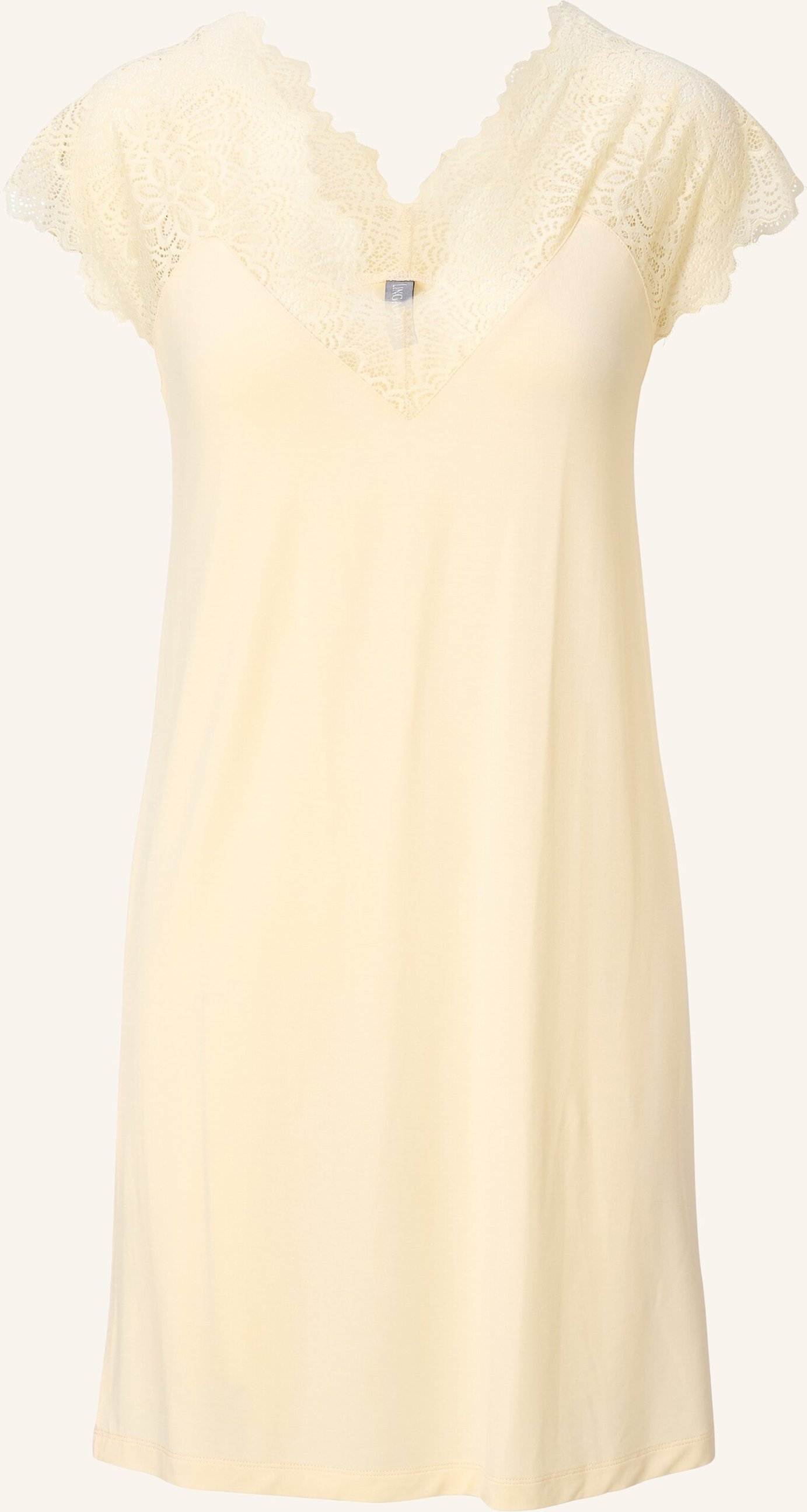 Lingadore Pyjama Kleid beige