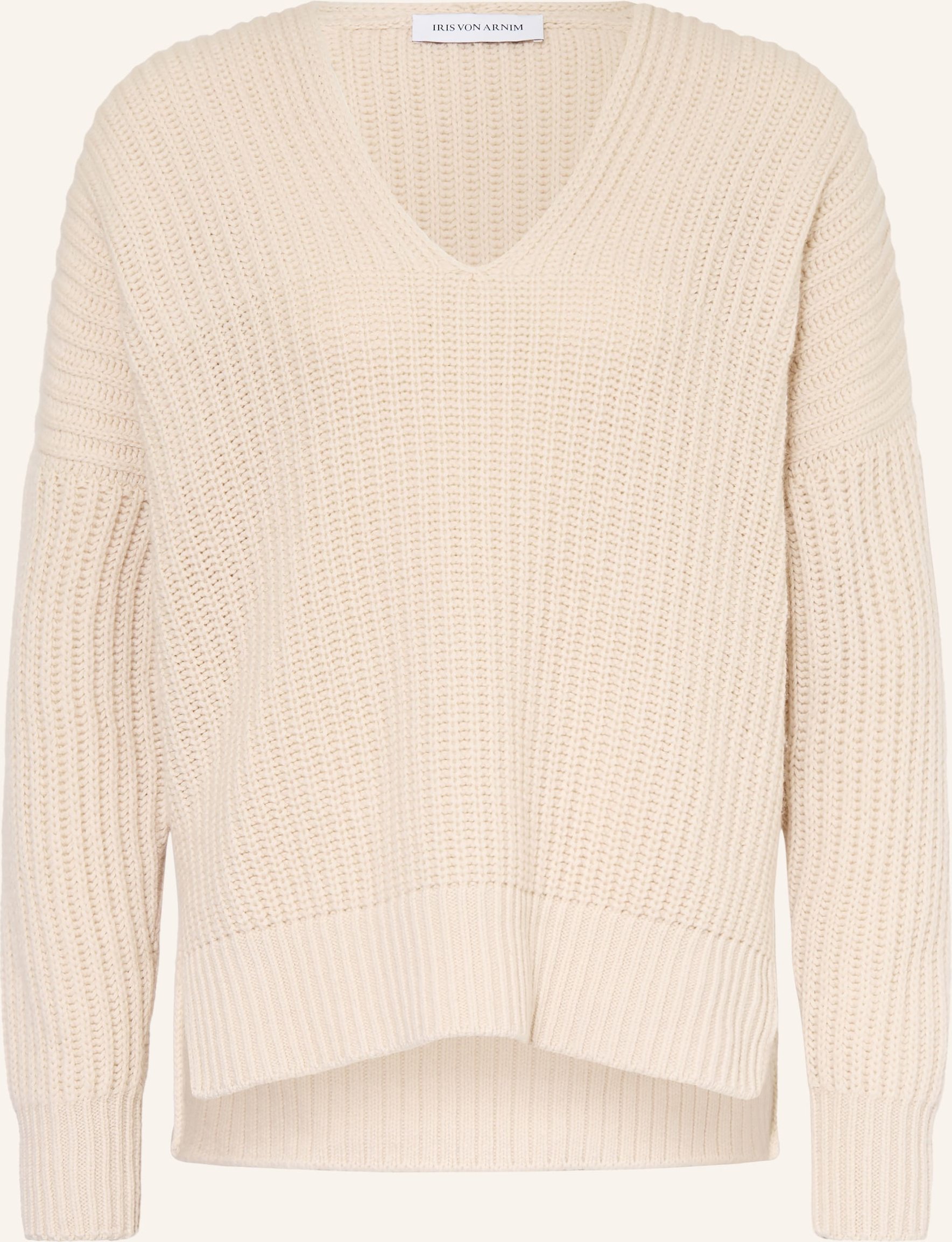 Iris Von Arnim Cashmere-Pullover Amarantha beige