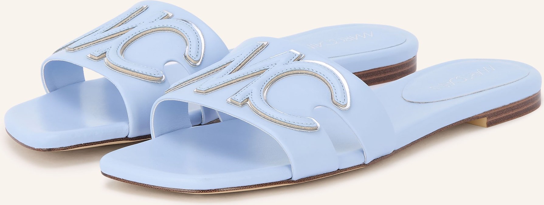 Marc Cain Pantoletten blau