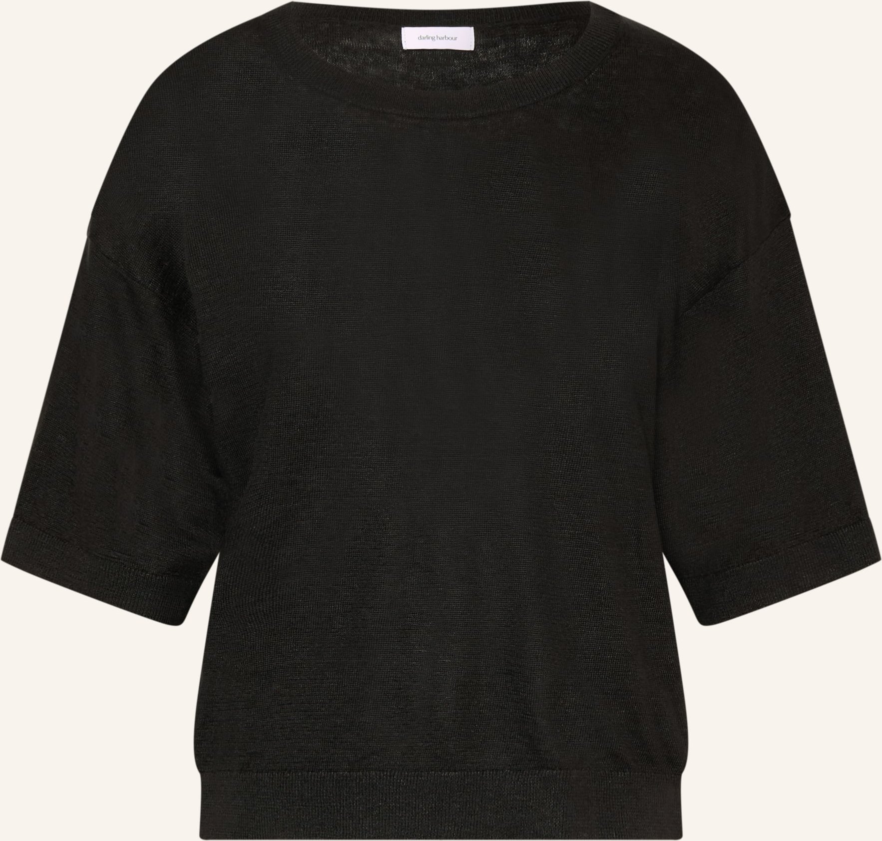Darling Harbour Strickshirt schwarz