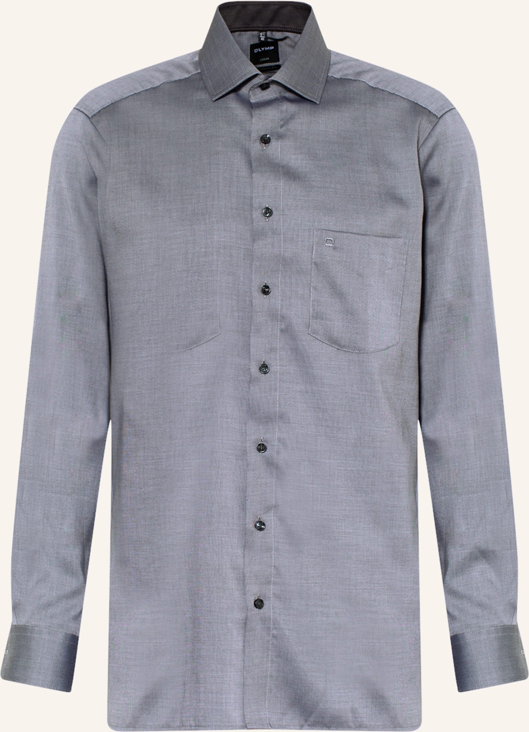 Thumbnail - Olymp Hemd Luxor Modern Fit grau