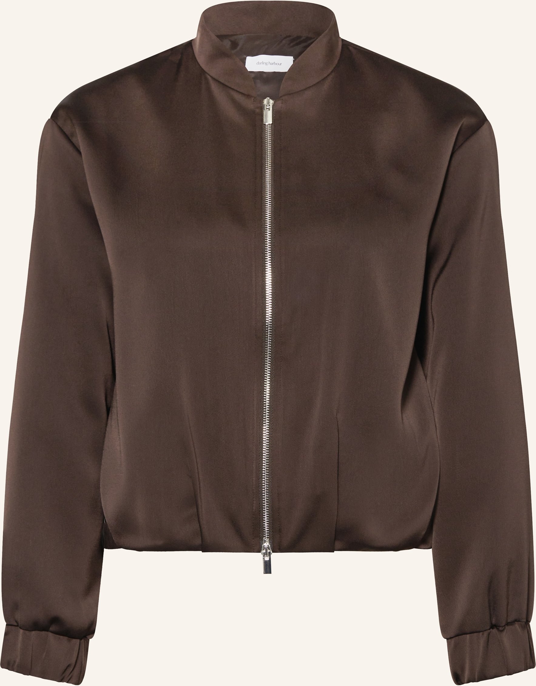 Darling Harbour Satinblouson braun