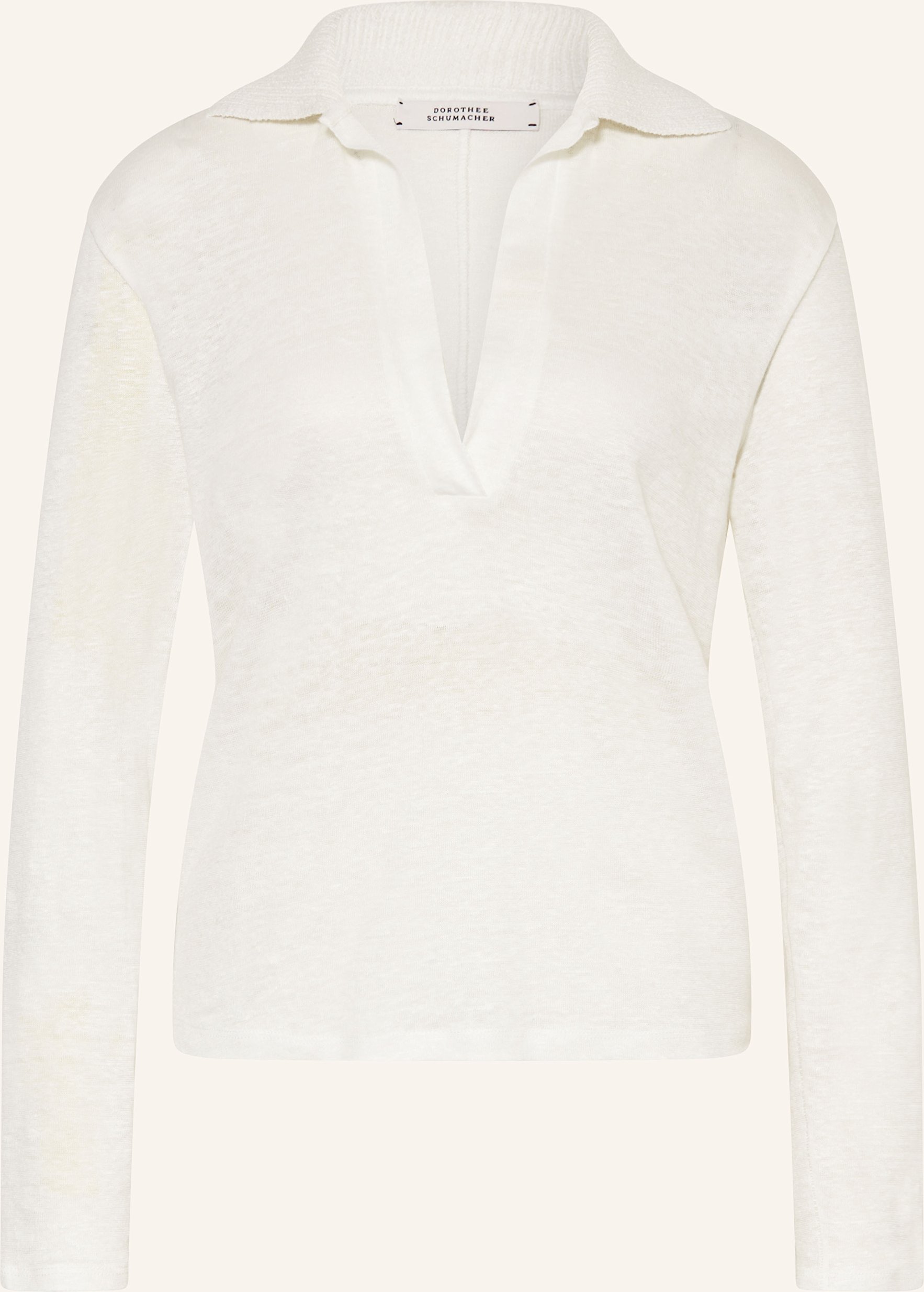 Dorothee Schumacher Longsleeve Natural Ease weiss