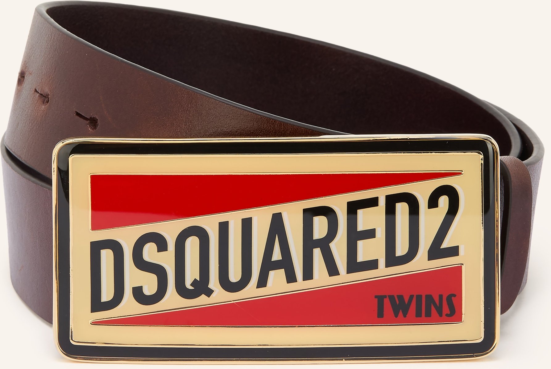 dsquared2 Ledergürtel schwarz
