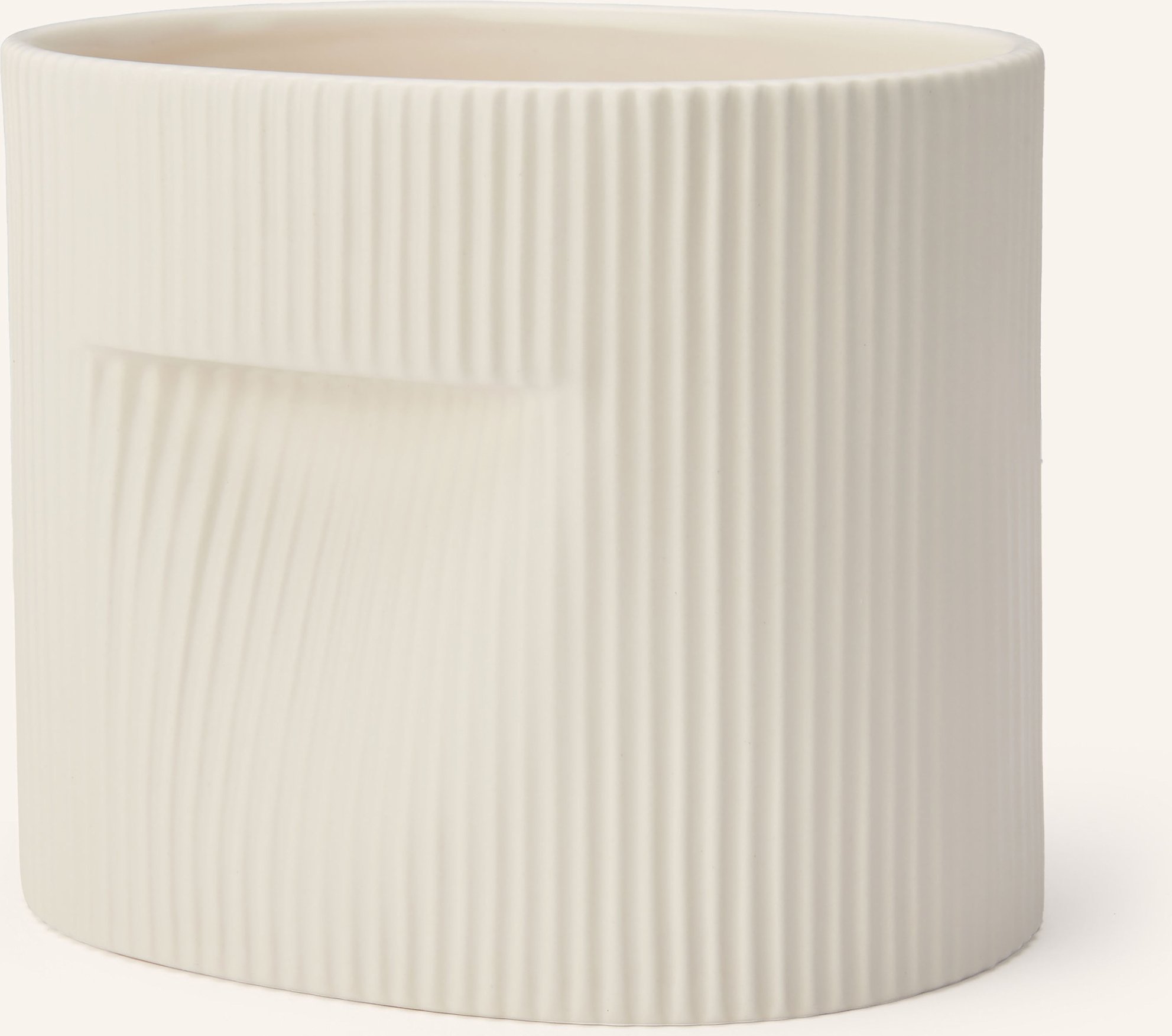 Muuto Blumentopf Ridge weiss