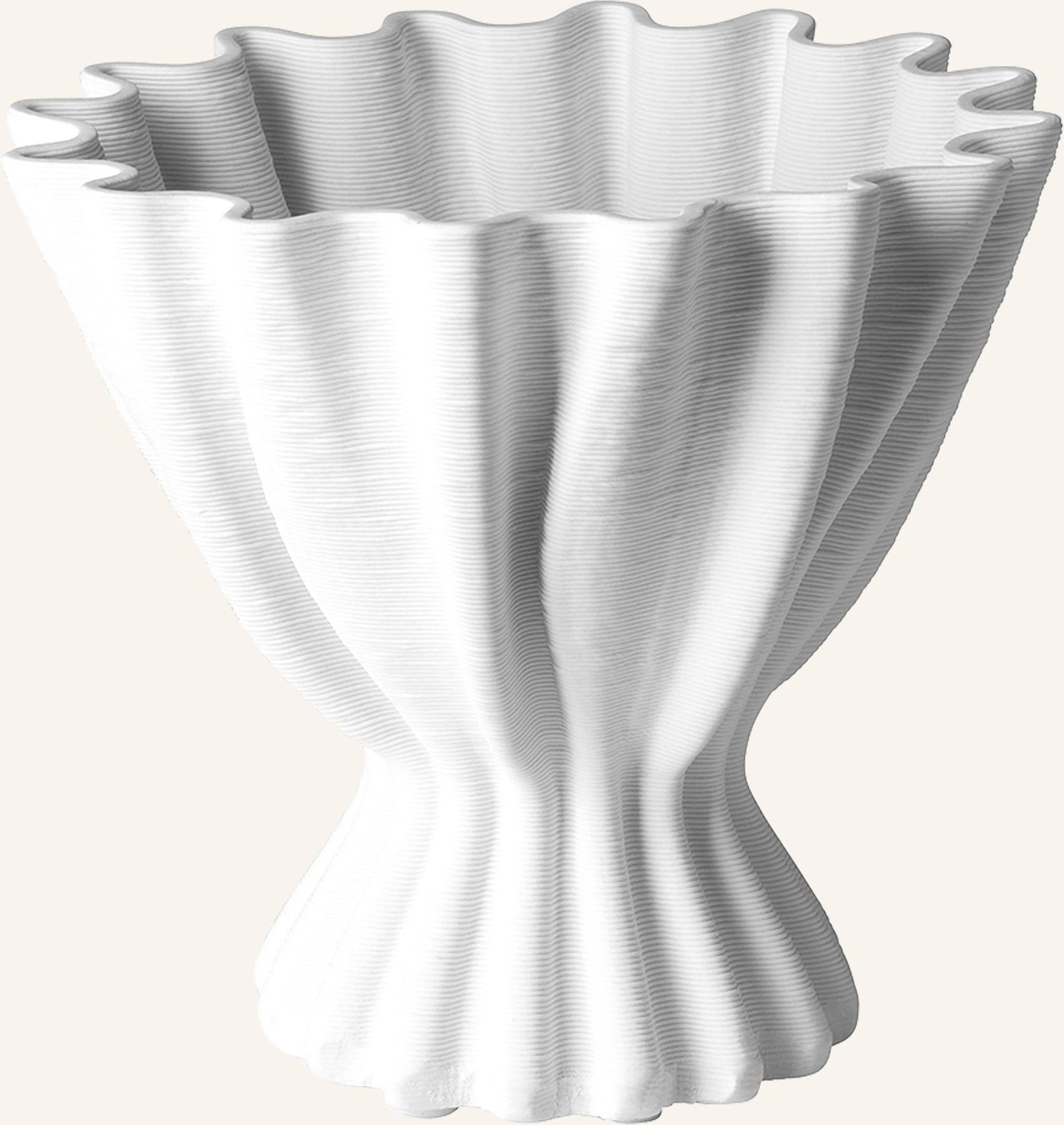 Fink Vase Janne weiss