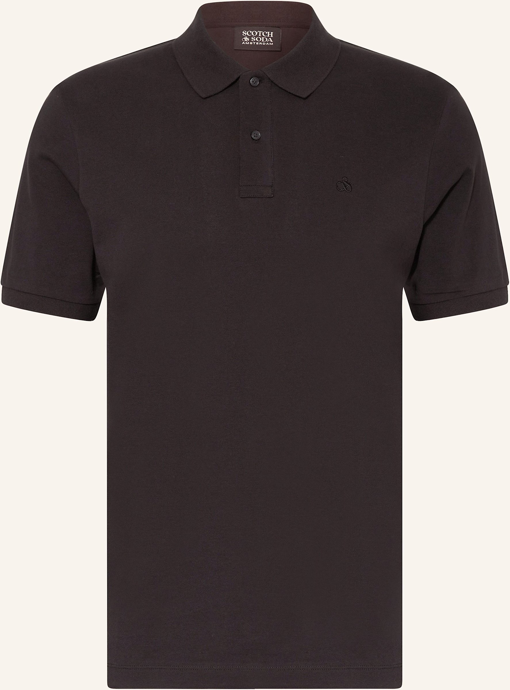Thumbnail - Scotch & Soda Pique-Poloshirt schwarz