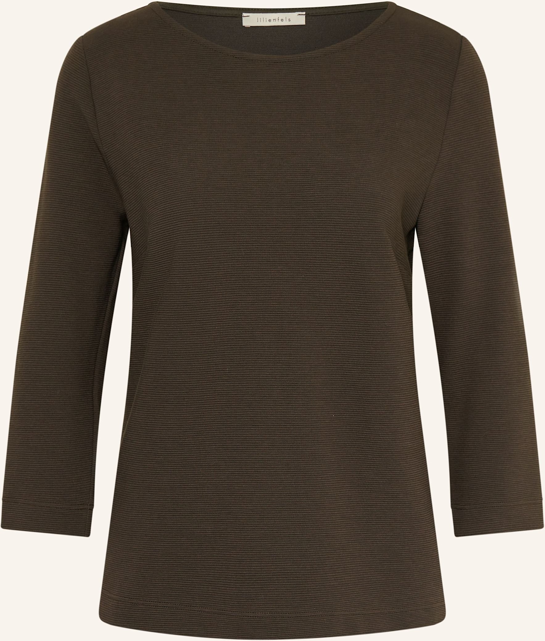 Lilienfels Shirt Mit 3/4-Arm braun