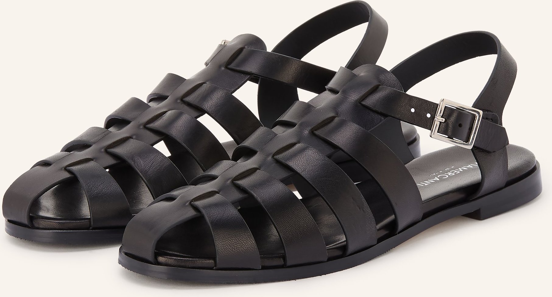 Viamercanti Sandalen schwarz