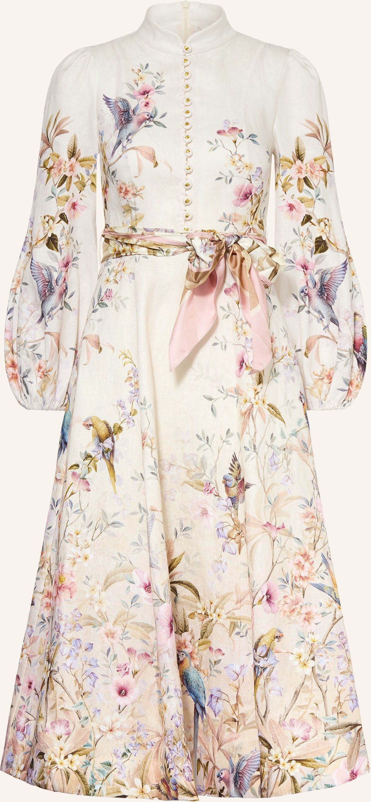 Zimmermann Leinenkleid Rebellion weiss