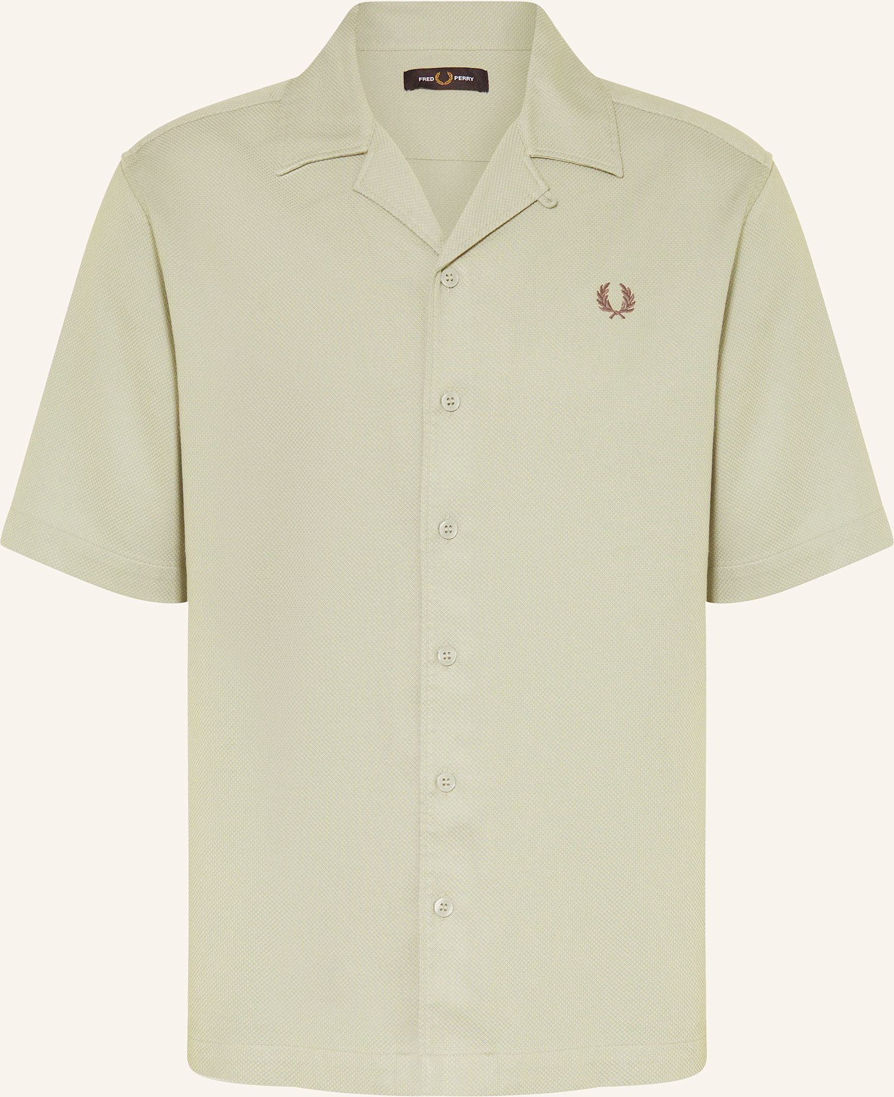 Fred Perry Resorthemd Comfort Fit blau