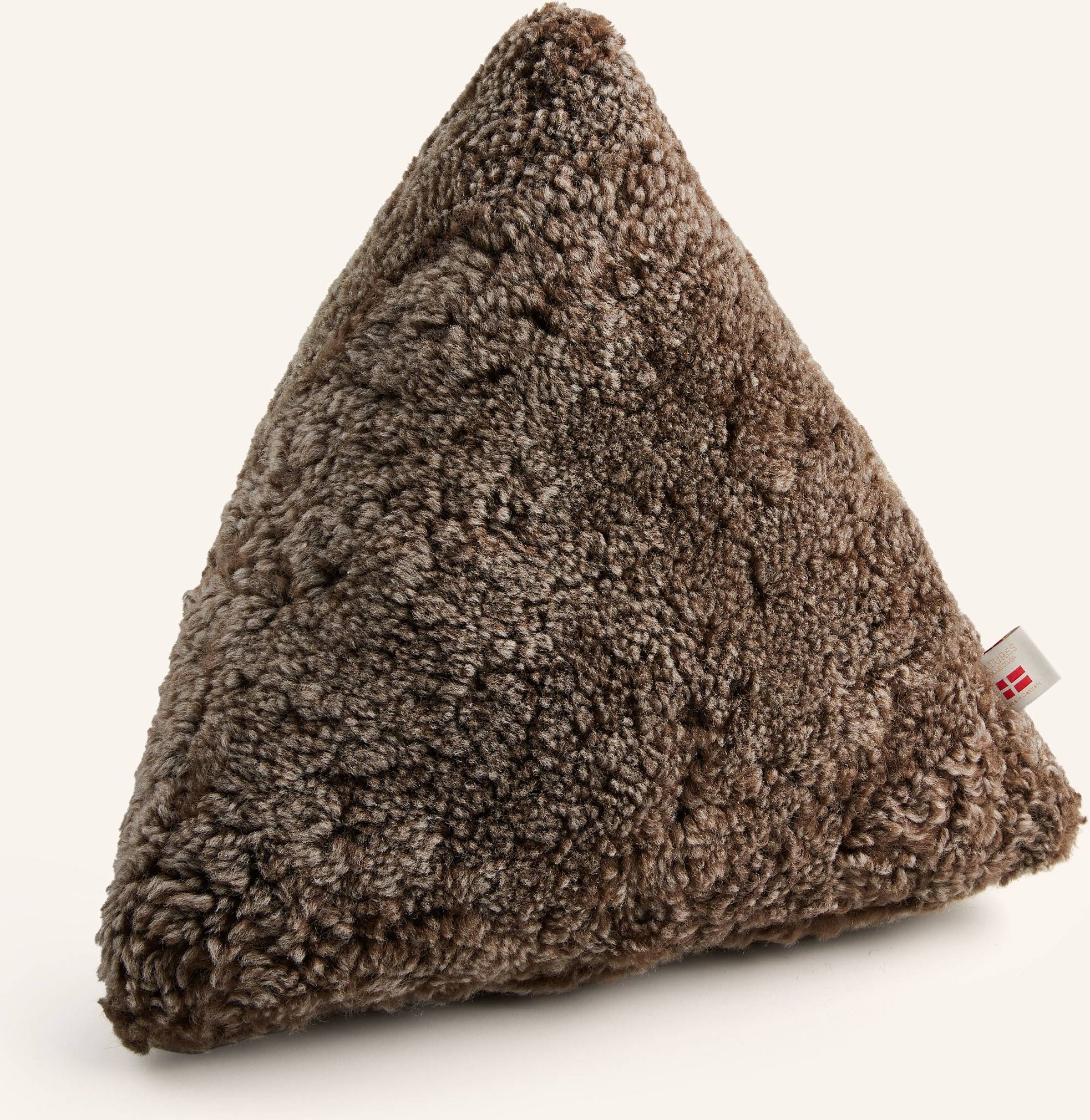 Natures Collection Dekokissen Hematite braun