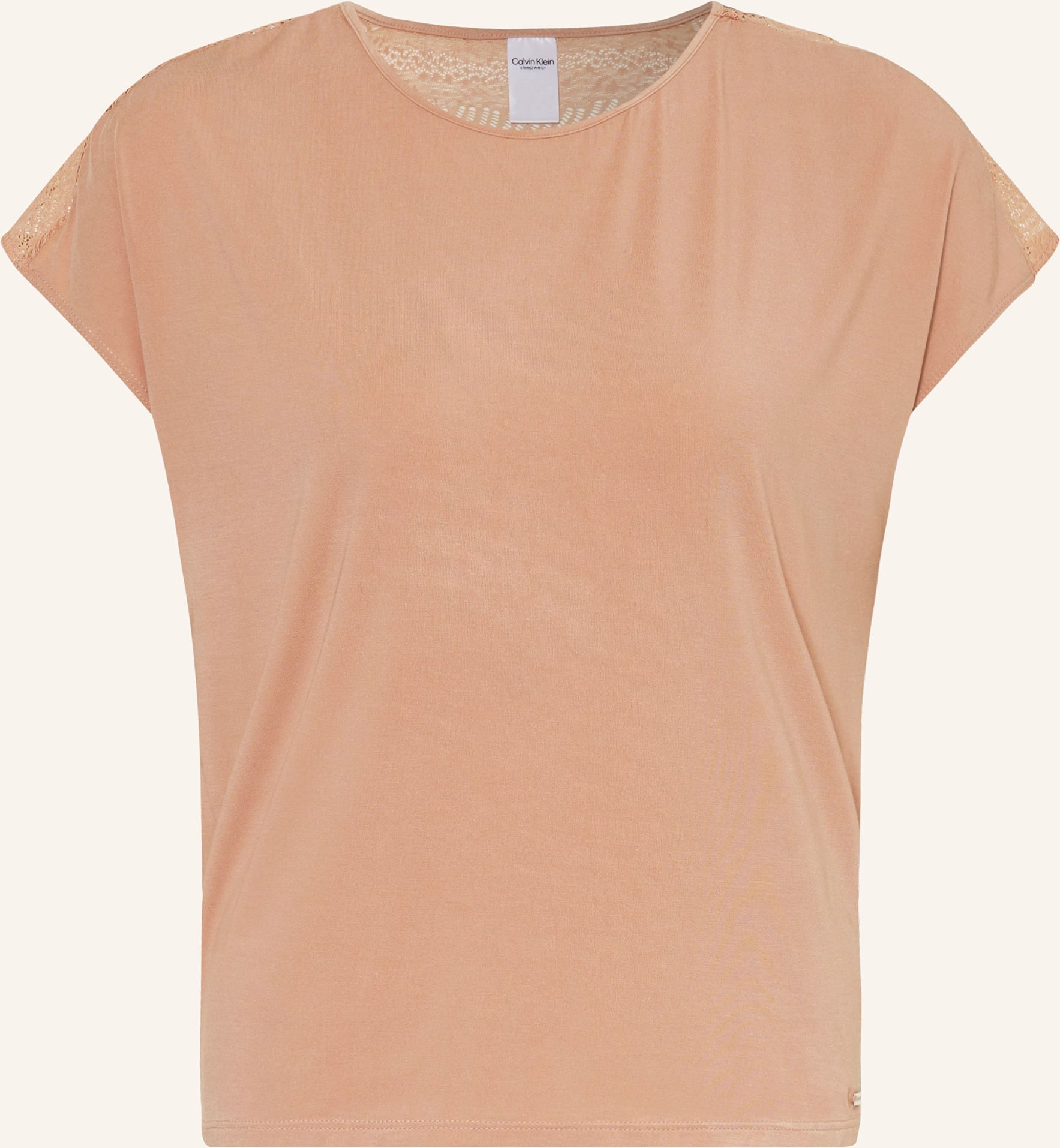 Thumbnail - Calvin Klein Schlafshirt Minimalist orange