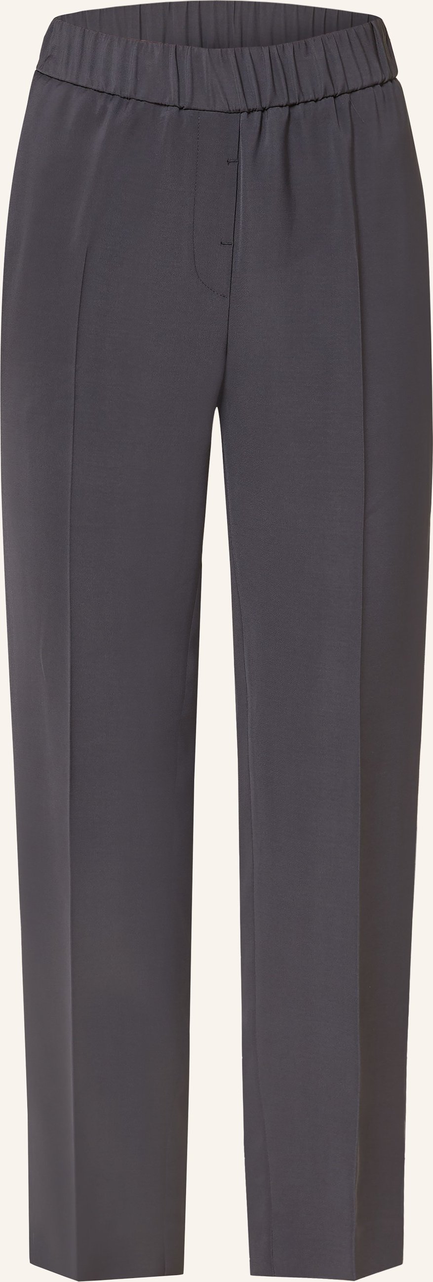 Peserico 7/8-Hose Mit Schmucksteinen blau