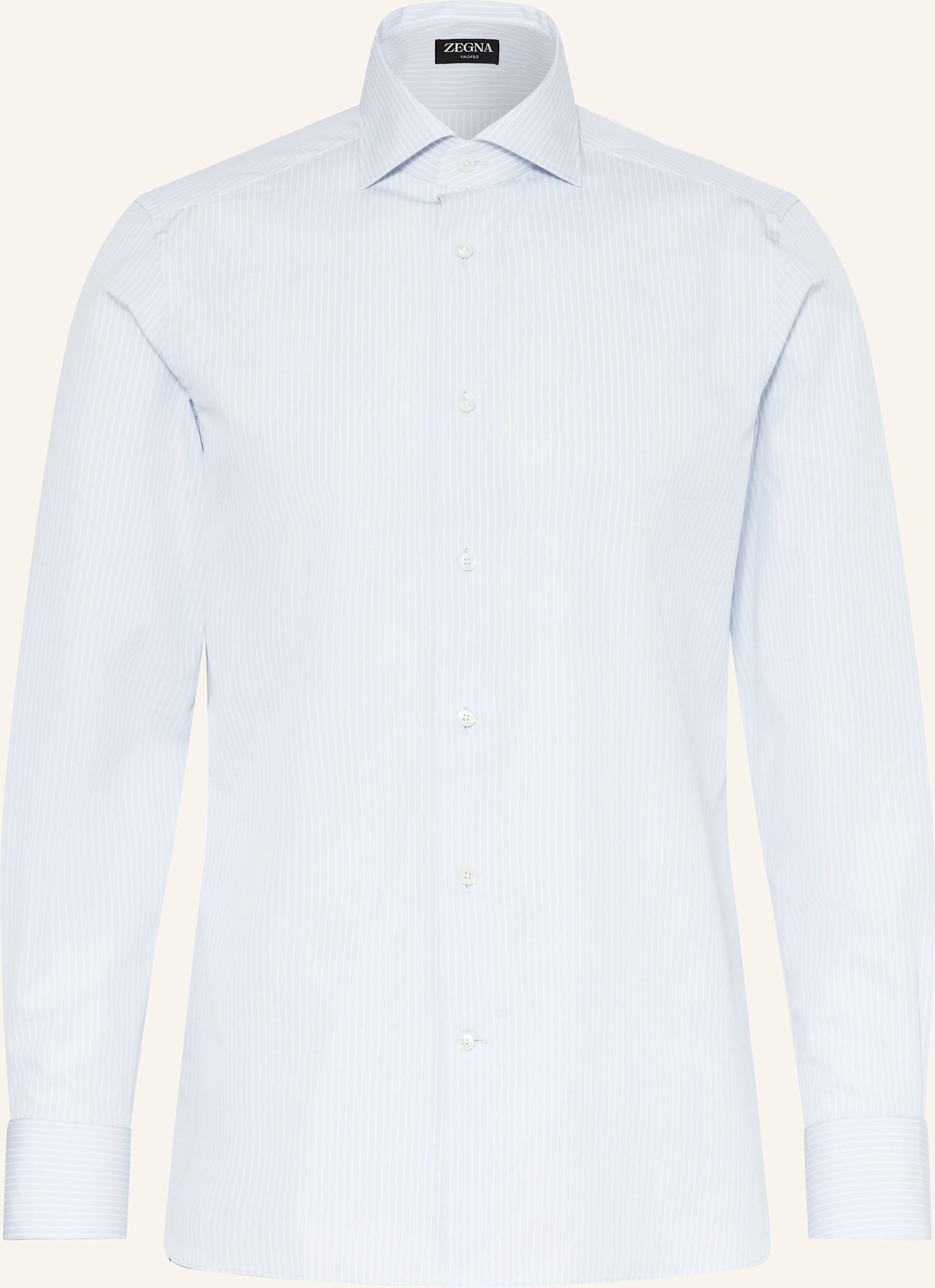 Zegna Hemd Trofeo™ Regular Fit blau