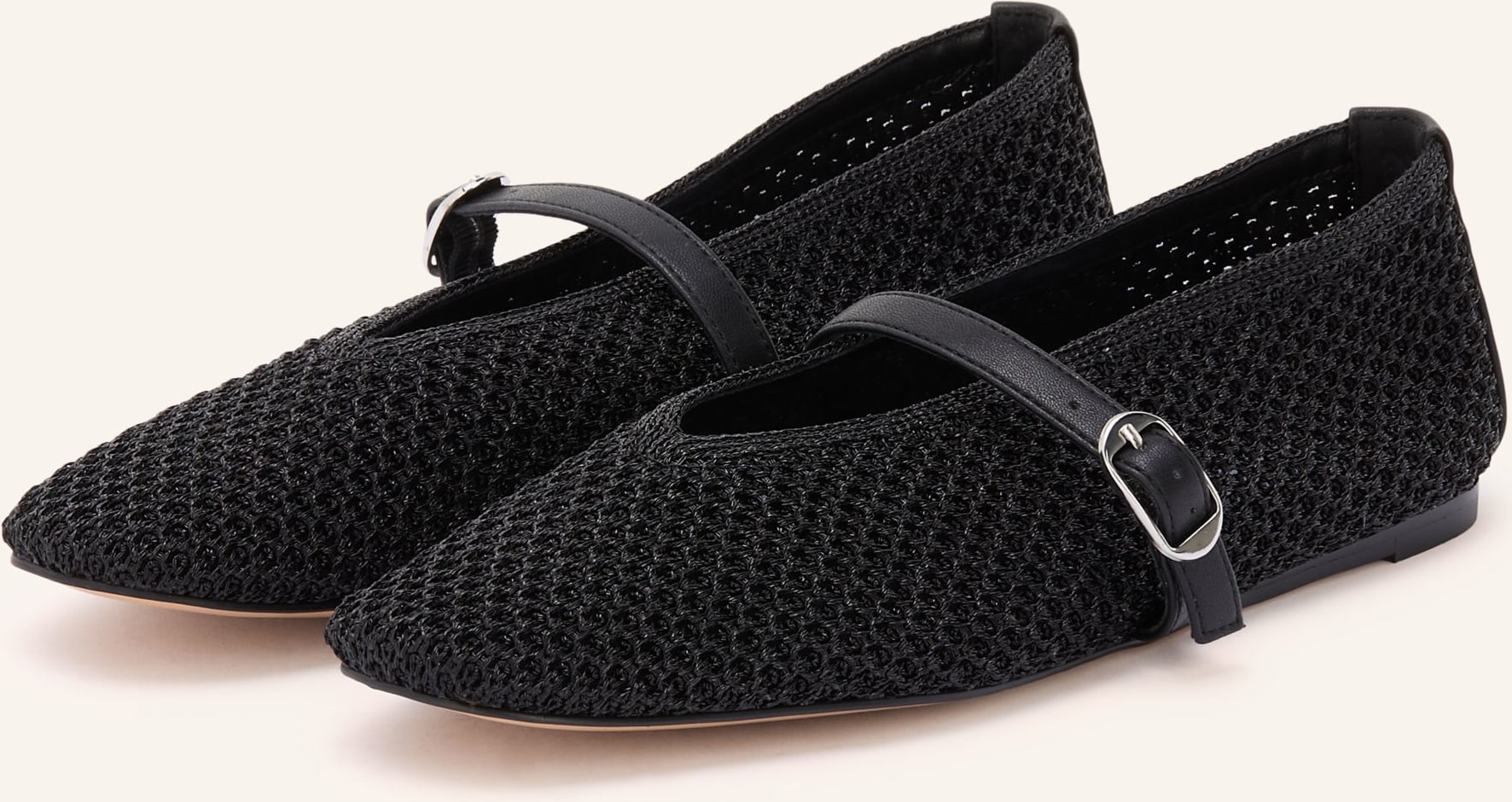 Steve Madden Mary-Jane-Ballerinas Gayla schwarz